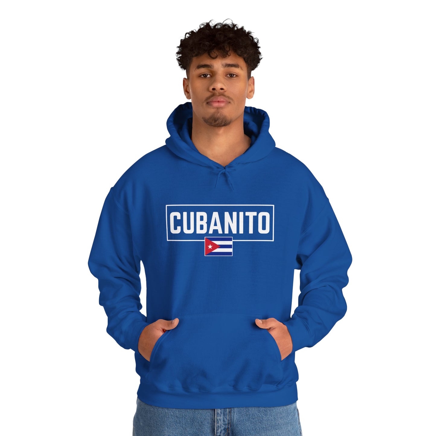 CUBANITO Hoodie – Cuban Flag Hoodie for Men, Latino Pride Hoodie, Cuba Heritage Top, Cuban Culture Graphic Hoodie