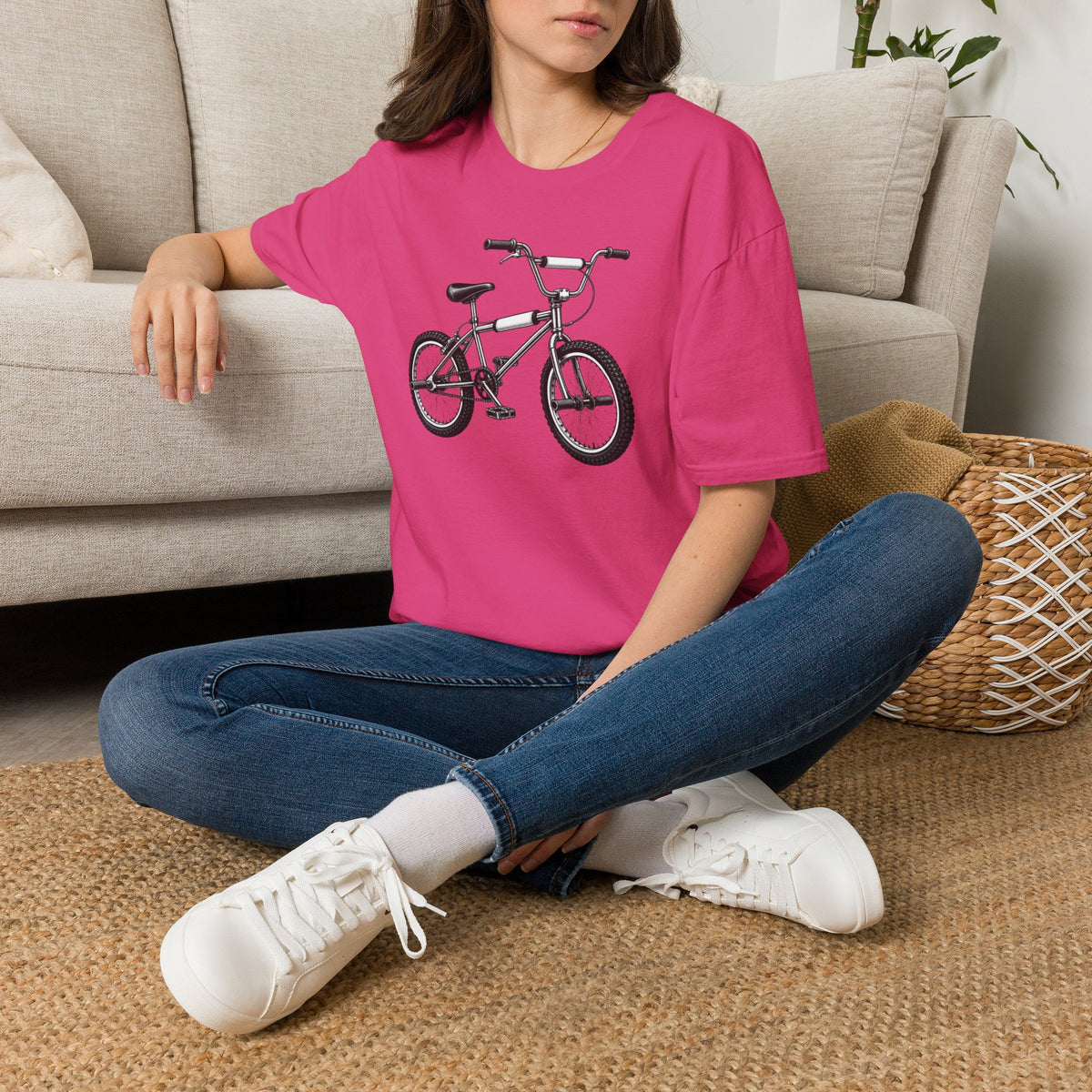BMX Bike Shirt, Retro Bicycle T-Shirt, Old School Freestyle Bike Tee, Cyclist Gift, Vintage BMX Style