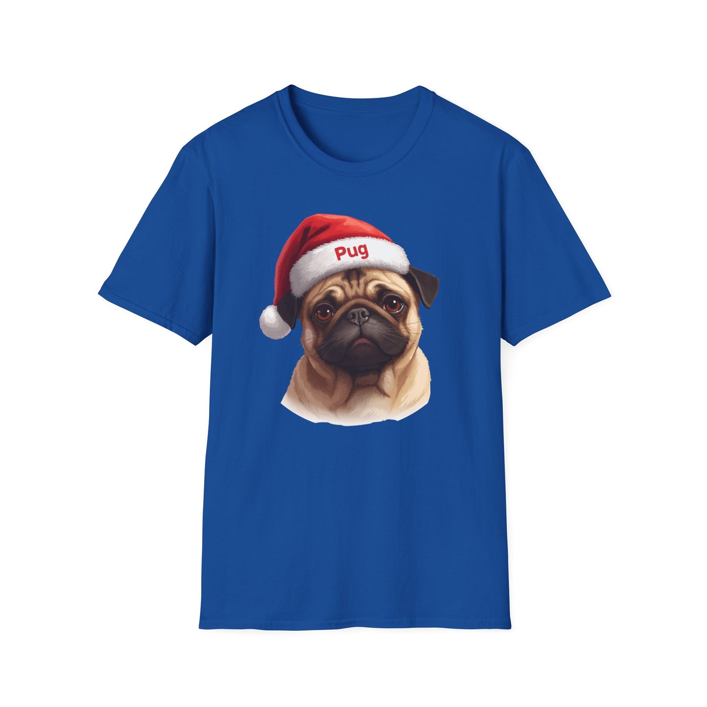 Pug Dog Portrait Shirt – Pug Dog Lover Gift, Cute Dog Mom Tee, Dog Dad Shirt, Pet Breed Apparel