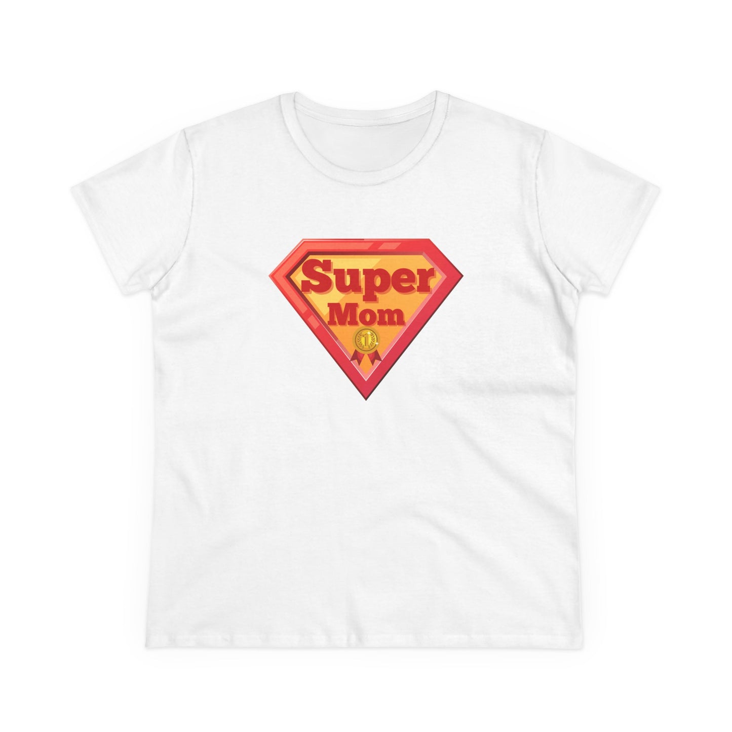 Supermom T-Shirt, Gift for Mom, Cute Summer Top, Mother's Day Gift, Family Gatherings, Casual Wear, Mom's Birthday, Supermom