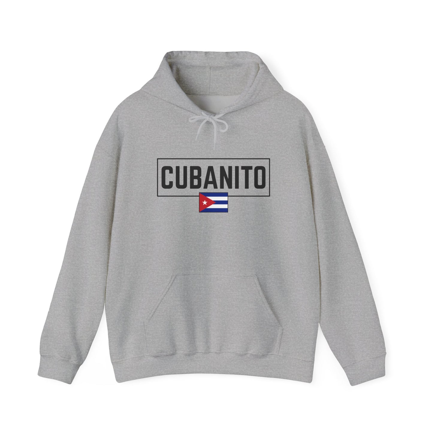 CUBANITO Hoodie – Cuban Flag Hoodie for Men, Latino Pride Hoodie, Cuba Heritage Top, Cuban Culture Graphic Hoodie