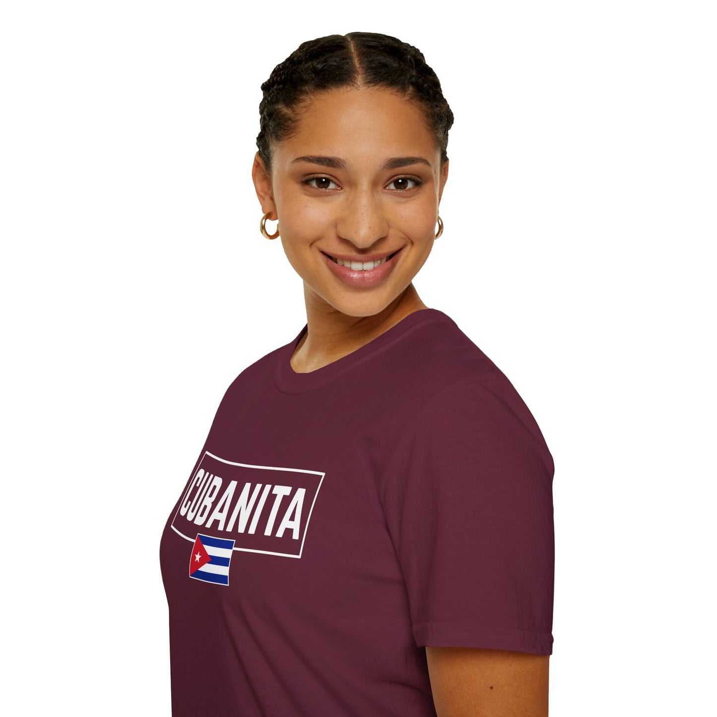 CUBANITA T-Shirt – Cuban Flag Shirt for Women, Latina Pride Tee, Cuba Heritage Top, Cuban Culture Graphic Tee