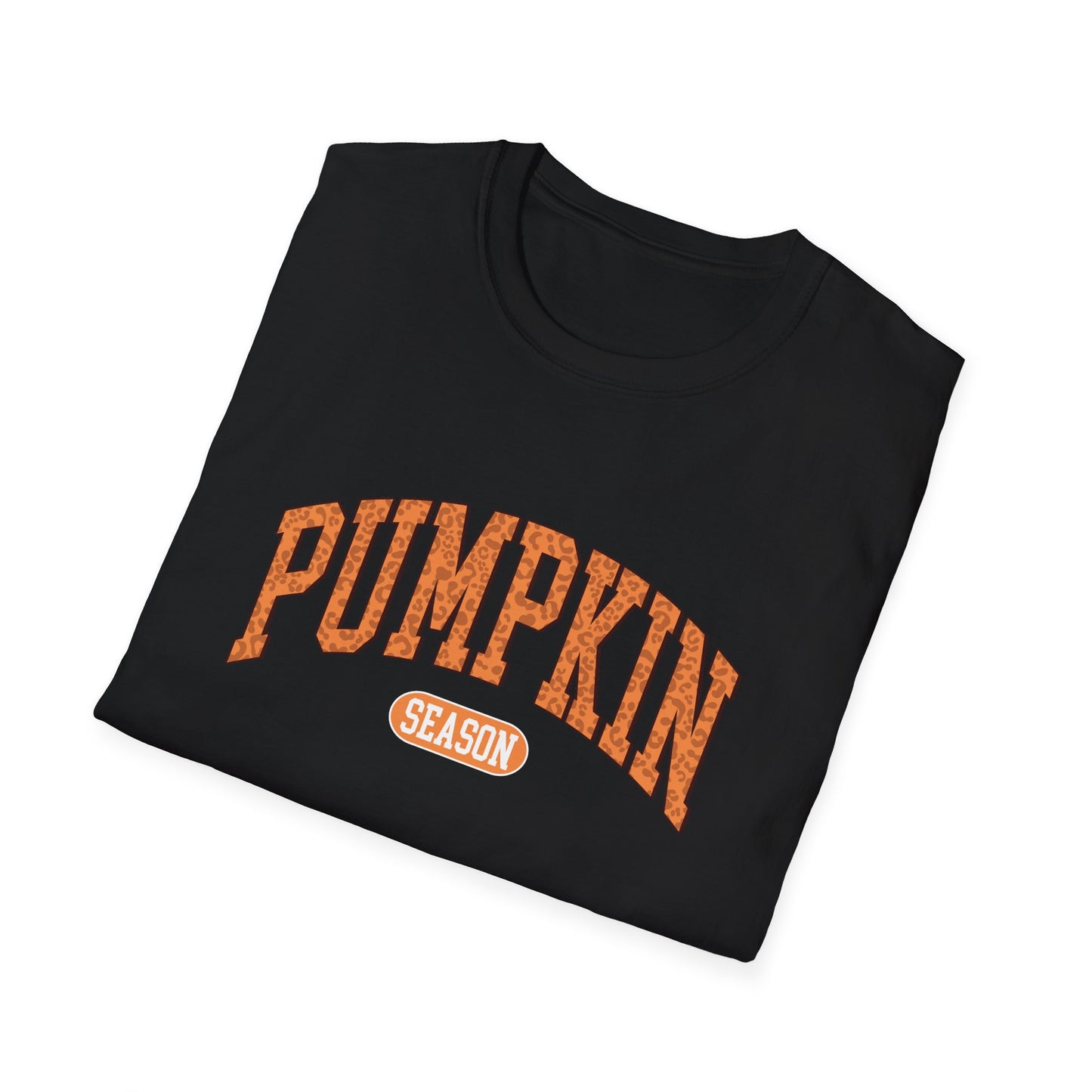 Pumpkin Season Fall T-Shirt - Cute Women's Autumn Tee, Thanksgiving Shirt, Pumpkin Thanksgiving Tee, Cozy Fall Tee for Her, Friendsgiving