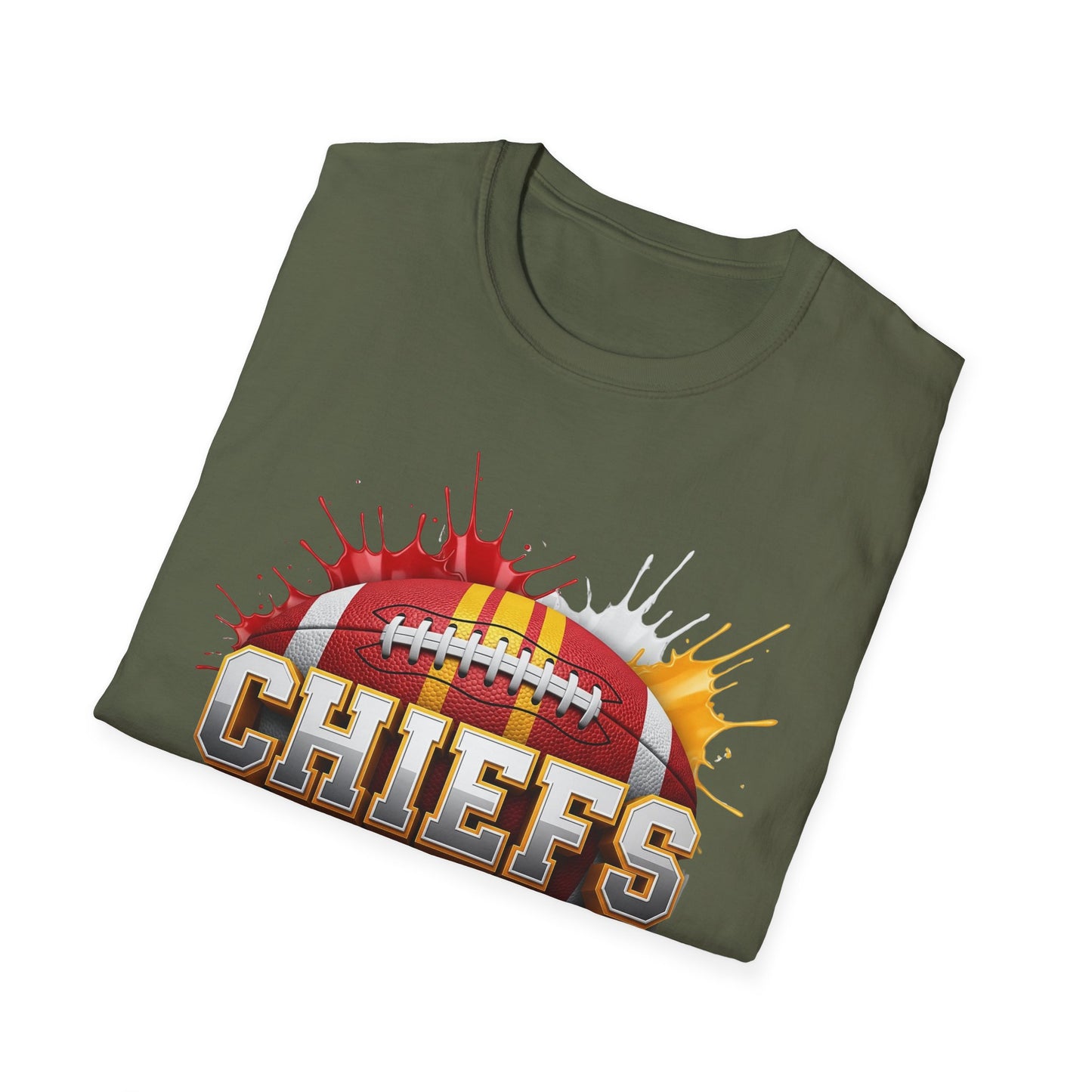 Kansas City Football Unisex T-Shirt, Kansas City Team Tee, Football Gift for Kansas City Fans, Game Day Shirt, Sports Fan Apparel Tee