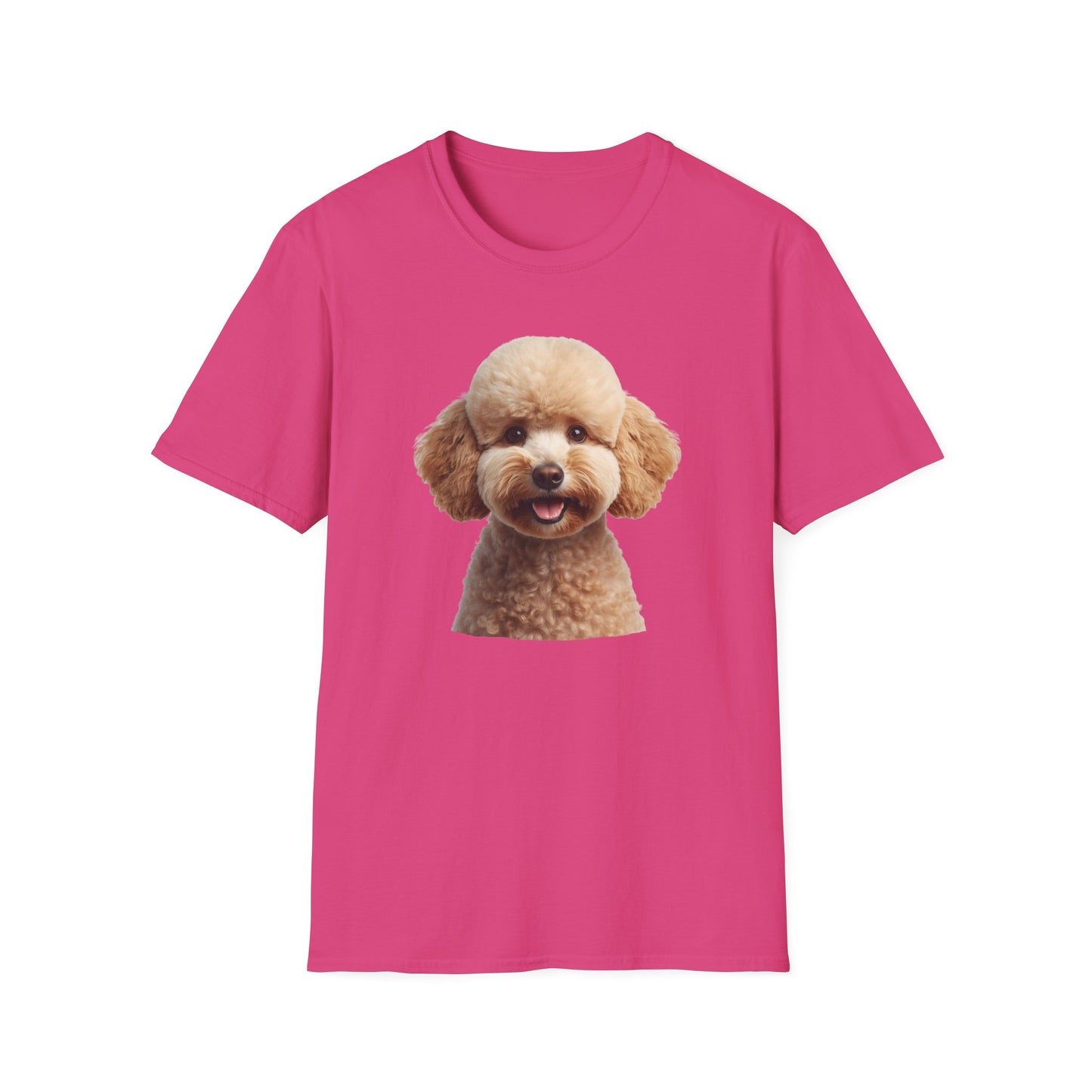 Poodle Dog Portrait Shirt – Poodle Dog Lover Gift, Cute Dog Mom Tee, Dog Dad Shirt, Pet Breed Apparel