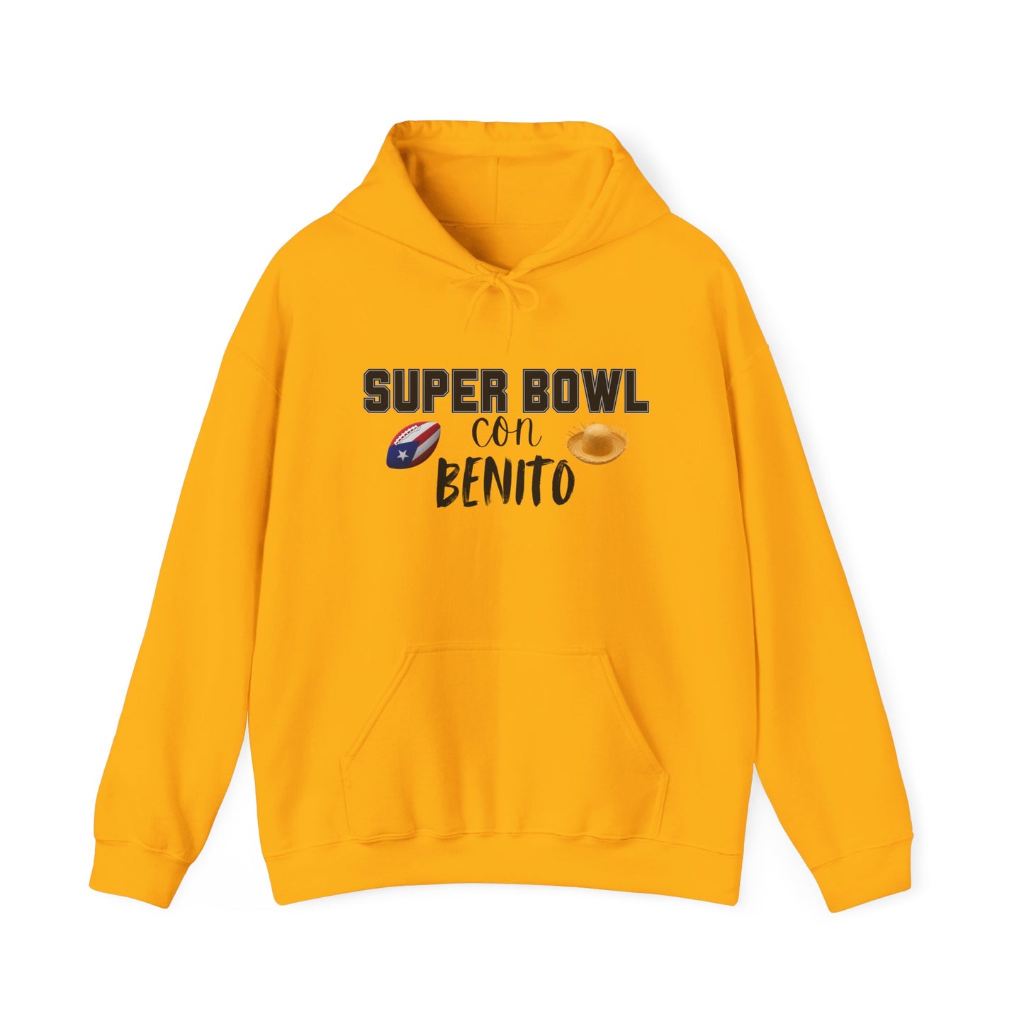 Benito Bowl Halftime Shirt 2026 Hoodie, Benito Bowl Hooded Sweatshirt, Football Fan Gift, Puerto Rico Heritage Hoodie, Boriqua Pride Gift