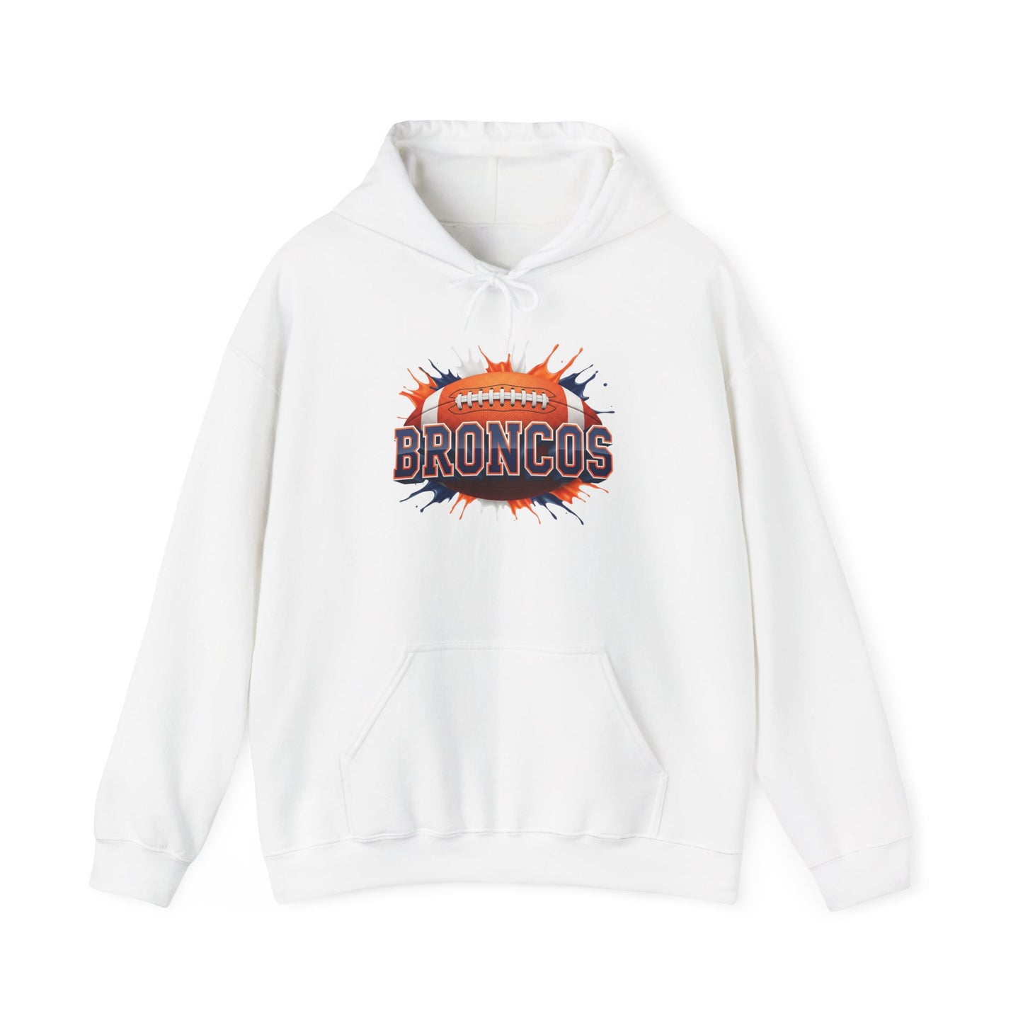 Denver Football Hoodie, Denver Team Hoodie, Football Gift for Denver Fans, Game Day Sports Fan Apparel, Football Fan Gift