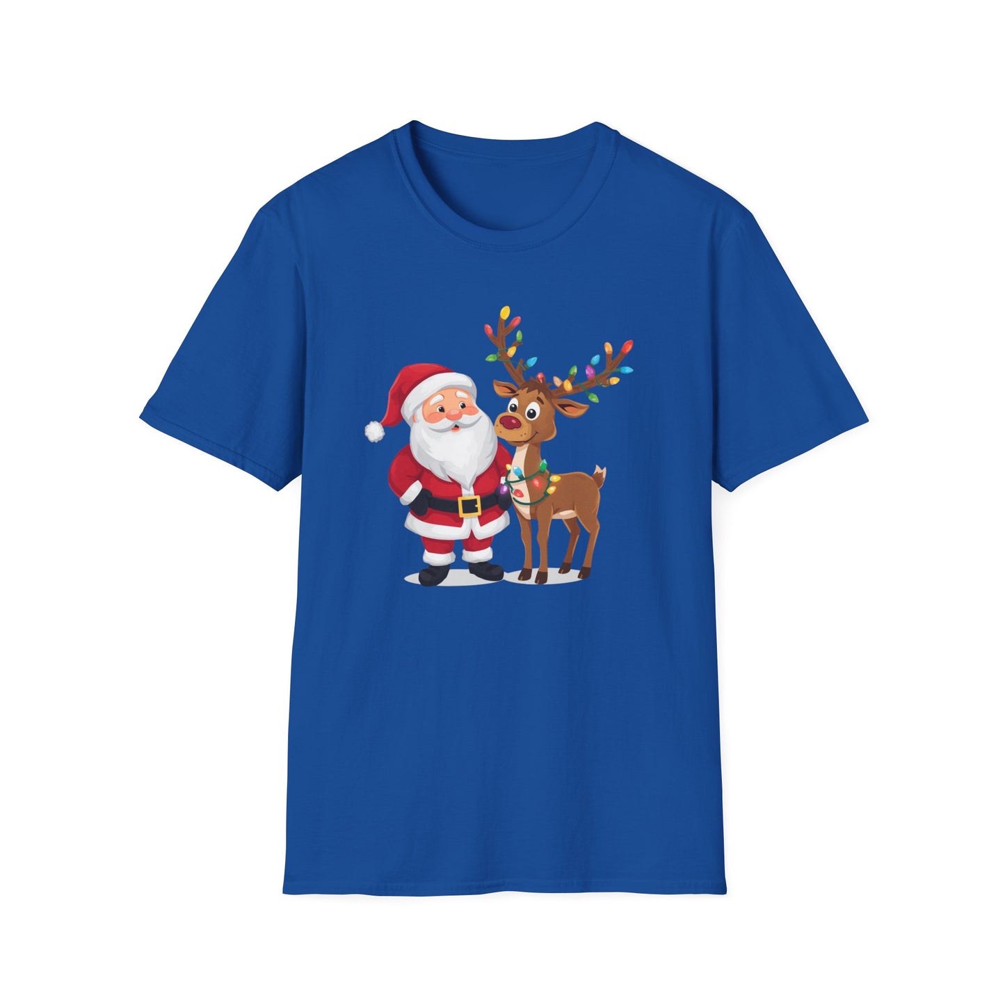 Santa and Rudolph Shirt, Family Christmas Shirts, Christmas T Shirt, Holiday Shirt, Cute Xmas Shirt for the family, Holiday Gift