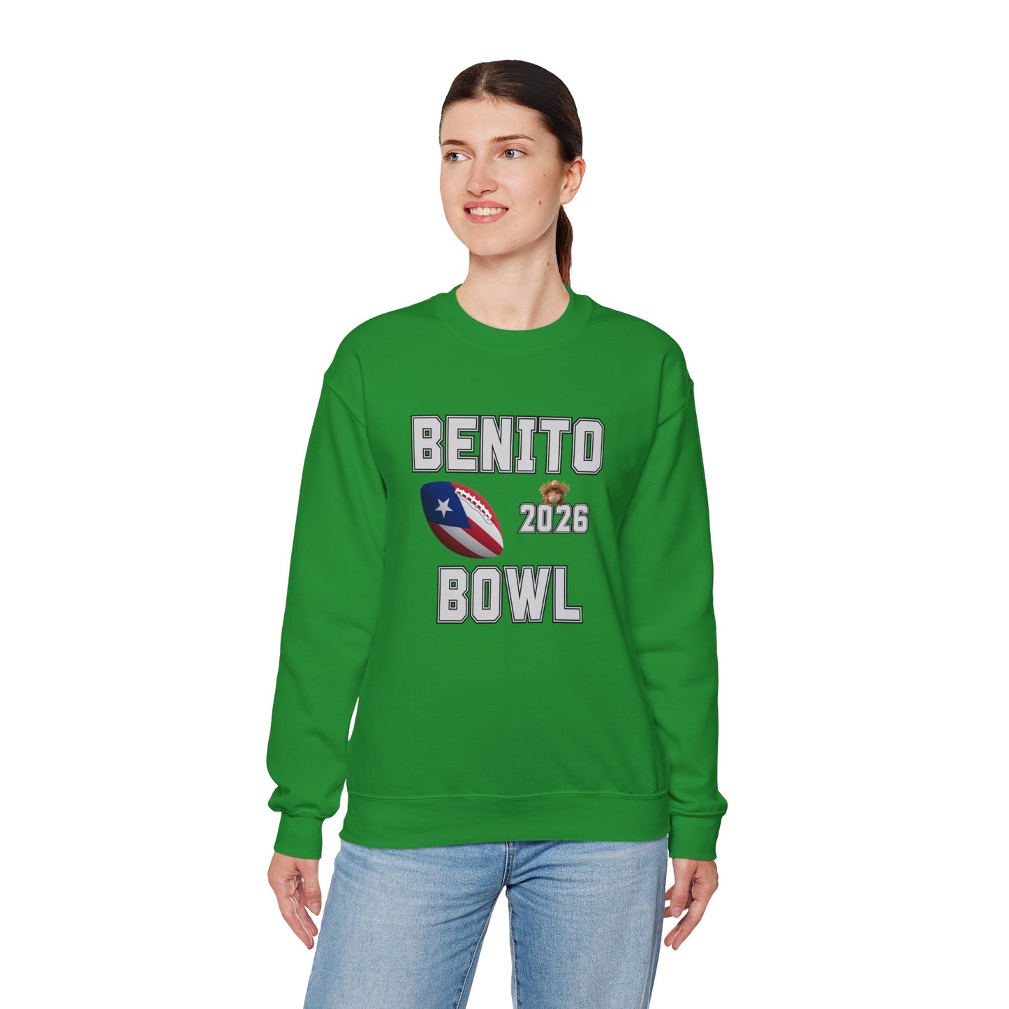 Benito Bowl Halftime 2026 Sweatshirt, Benito Bowl Shirt, Football Fan Gift, Puerto Rico Heritage Sweatshirt, Boriqua Pride Gift