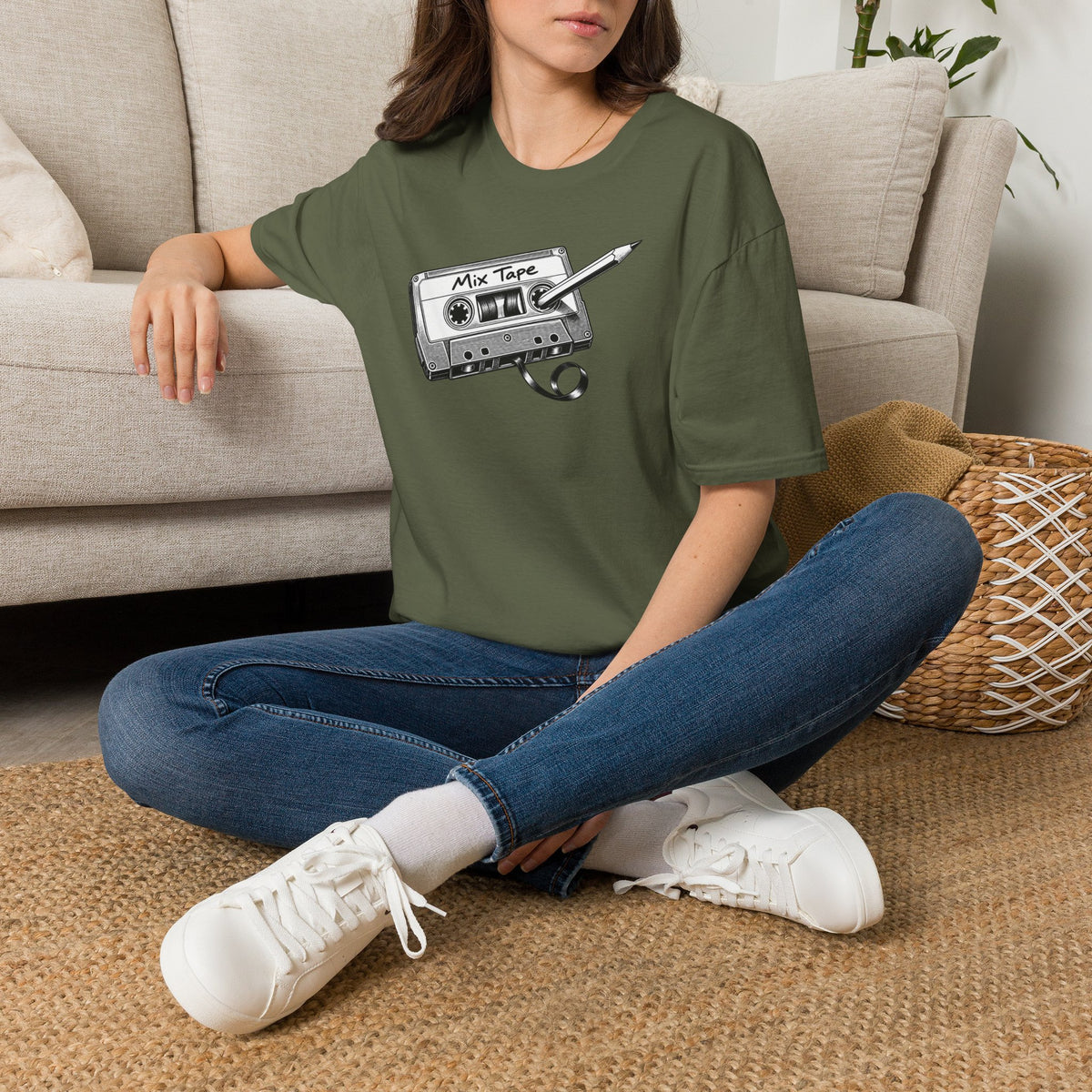 Retro Cassette Shirt, Vintage Music T-Shirt, Analog Audio Tee, Old School Music Lover Gift