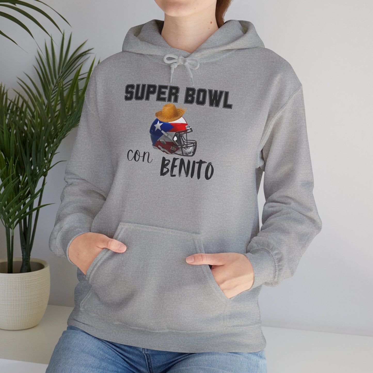 Benito Bowl Halftime Shirt 2026 Hoodie, Benito Bowl Hooded Sweatshirt, Football Fan Gift, Puerto Rico Heritage Hoodie, Boriqua Pride Gift