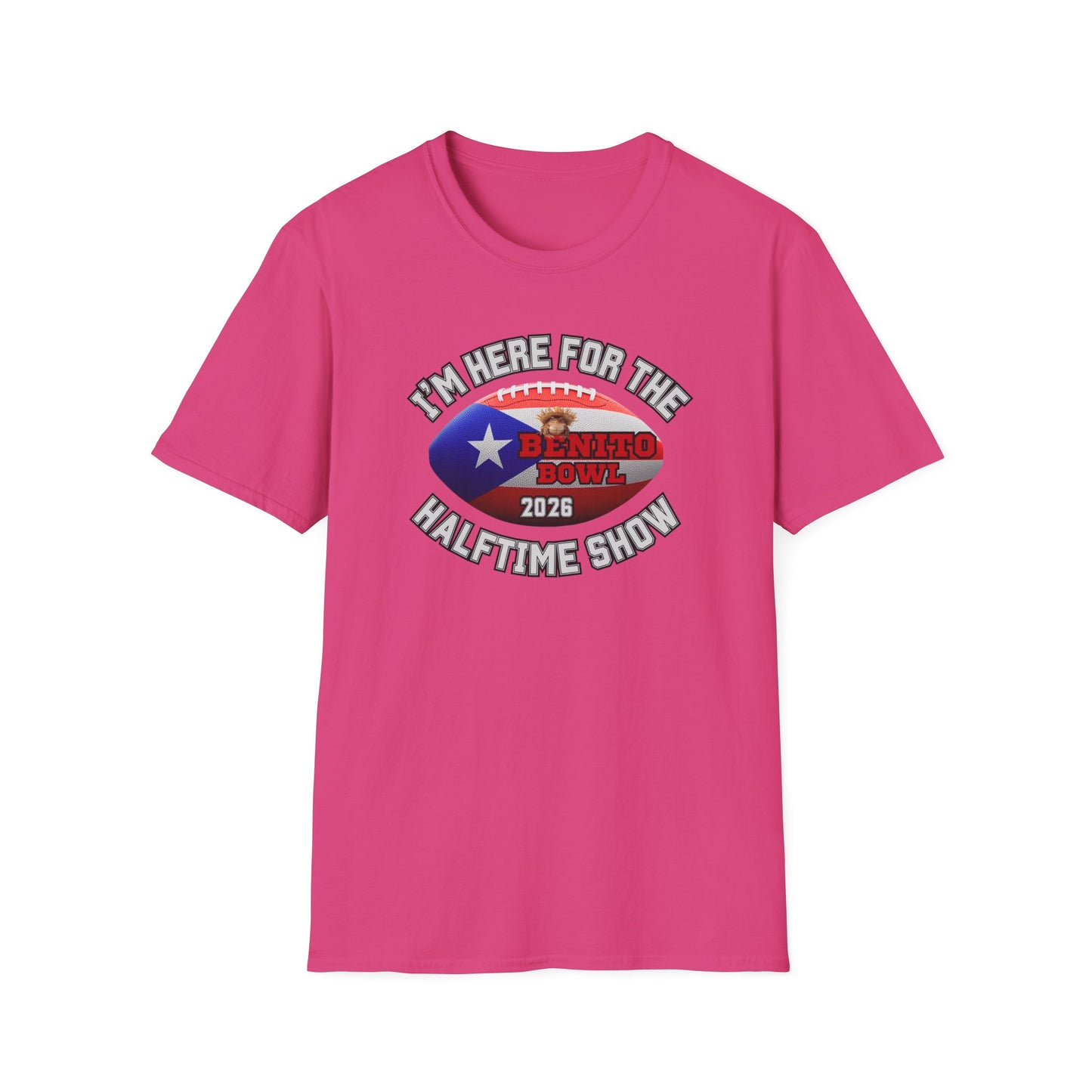Benito Bowl Halftime Shirt 2026 T-Shirt, Benito Bowl Shirt, Football Fan Gift, Benito Tee, Puerto Rico Heritage Tee, Boriqua Pride Gift