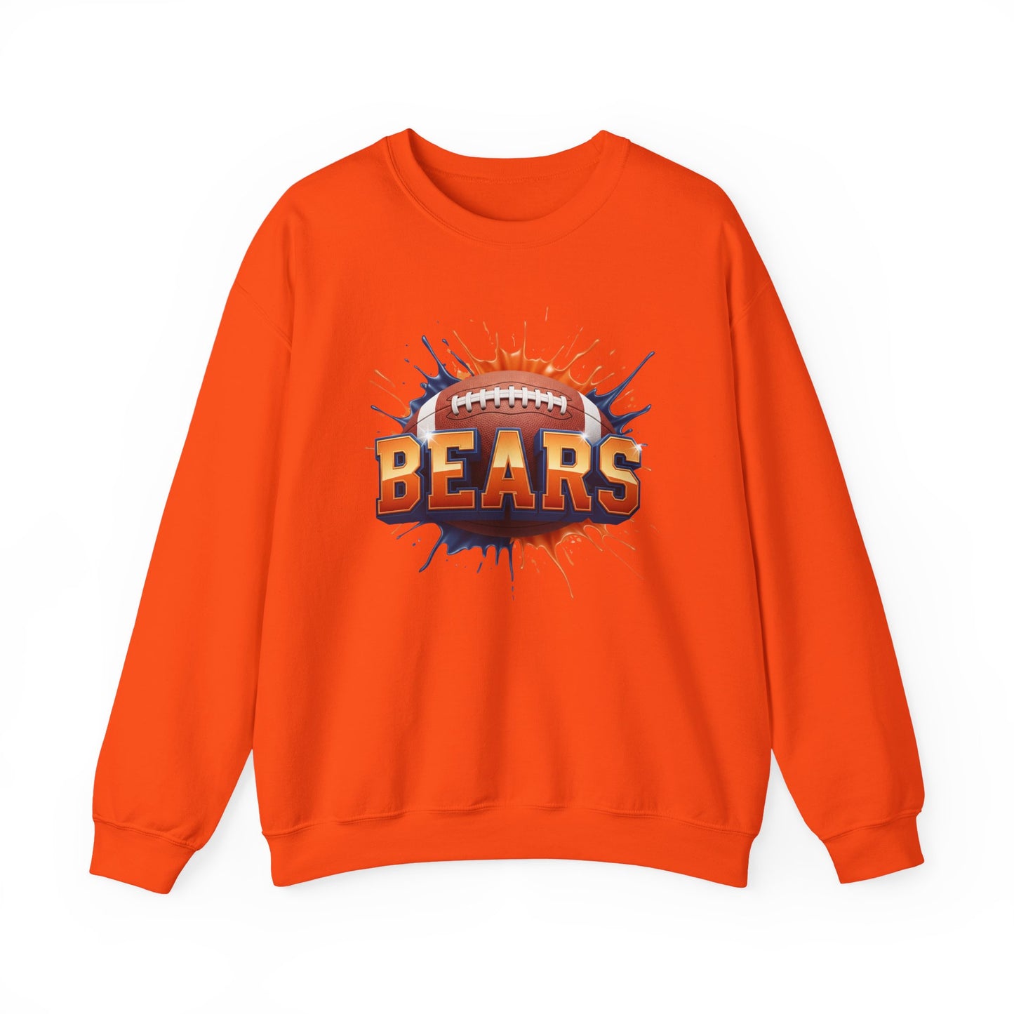 Chicago Football Sweatshirt, Chicago Team Sweatshirt, Football Gift for Chicago Fans, Game Day Sports Fan Football Apparel