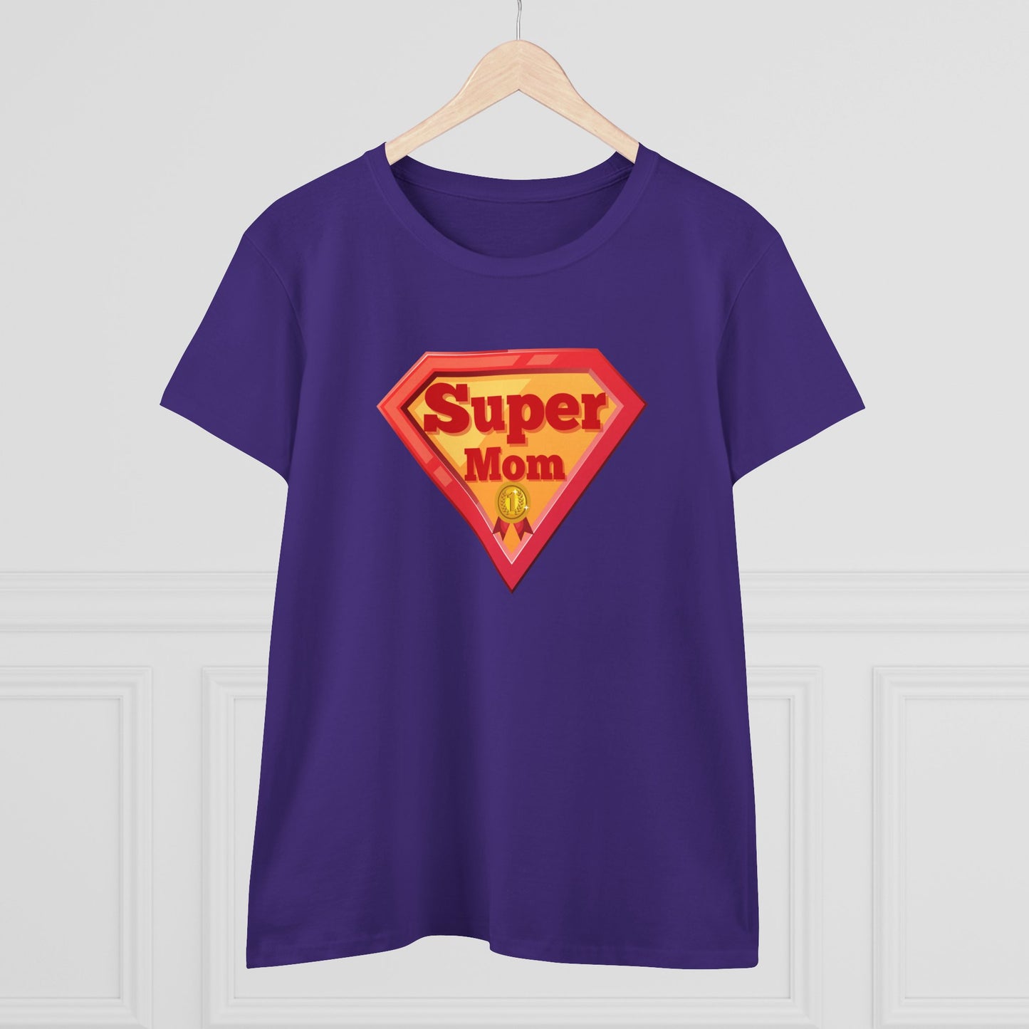 Supermom T-Shirt, Gift for Mom, Cute Summer Top, Mother's Day Gift, Family Gatherings, Casual Wear, Mom's Birthday, Supermom