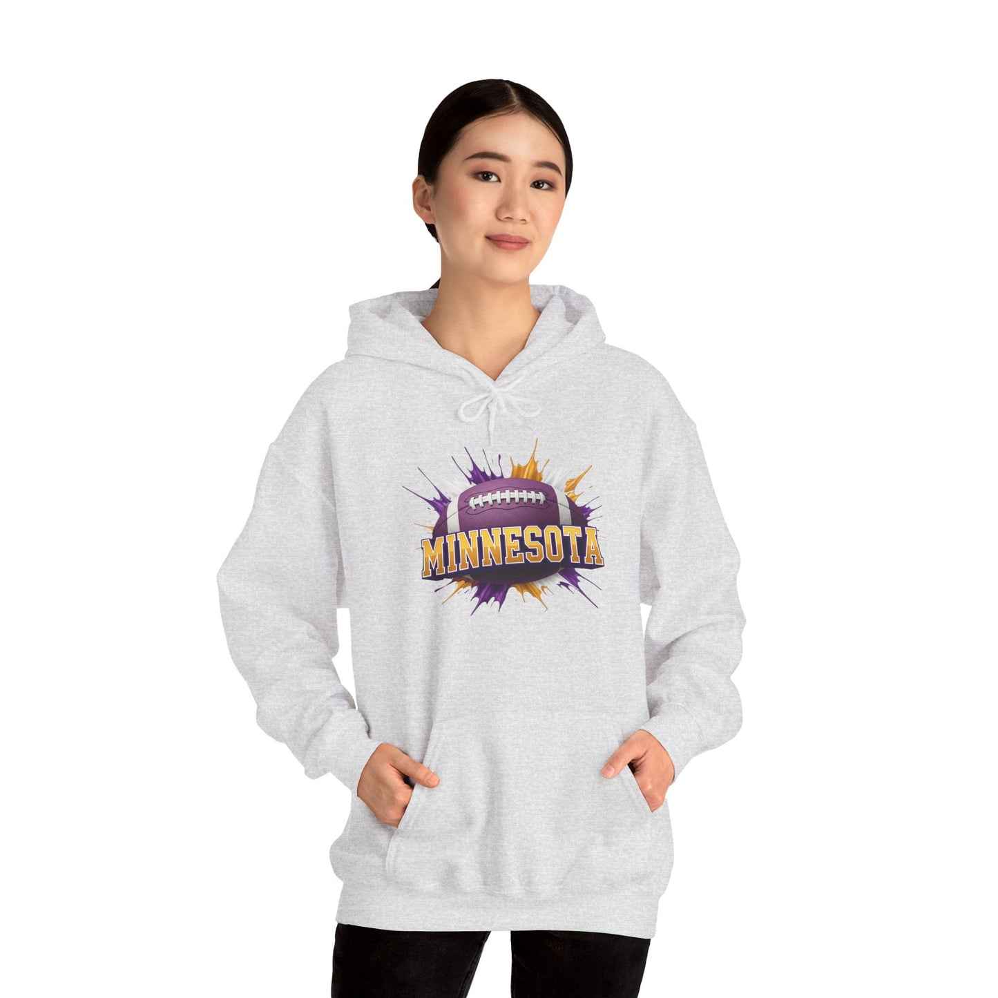 Minnesota Football Hoodie, Minnesota Team Hoodie, Football Gift for Minnesota Fans, Game Day Sports Fan Apparel, Football Fan Gift