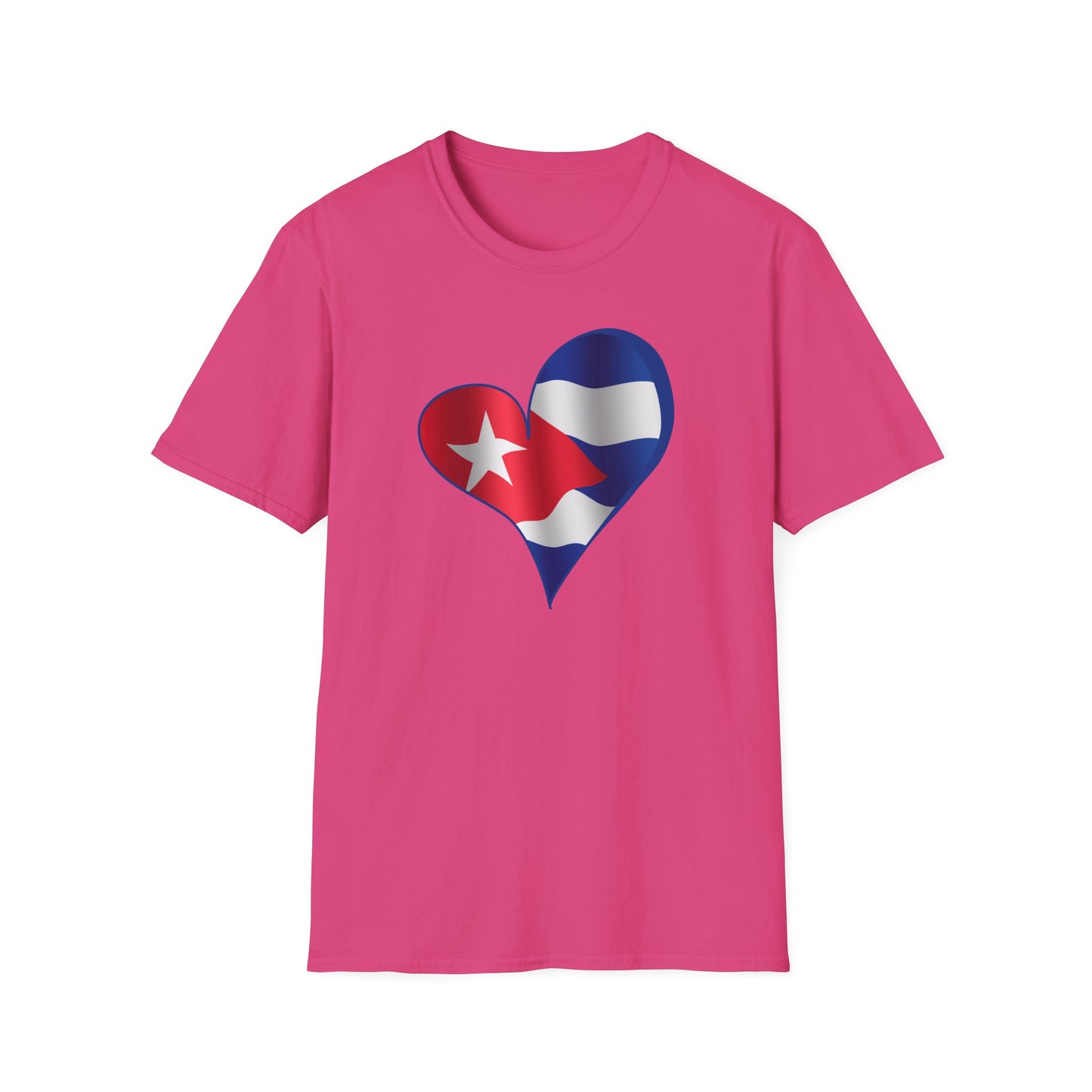 Cuba in my Heart T-Shirt, Cuba Shirt, Cuban Gift, Cuban Flag Shirt, Cubano Shirt, Cuban Flag shirt, Mother's Day Gift, Father's Day Gift