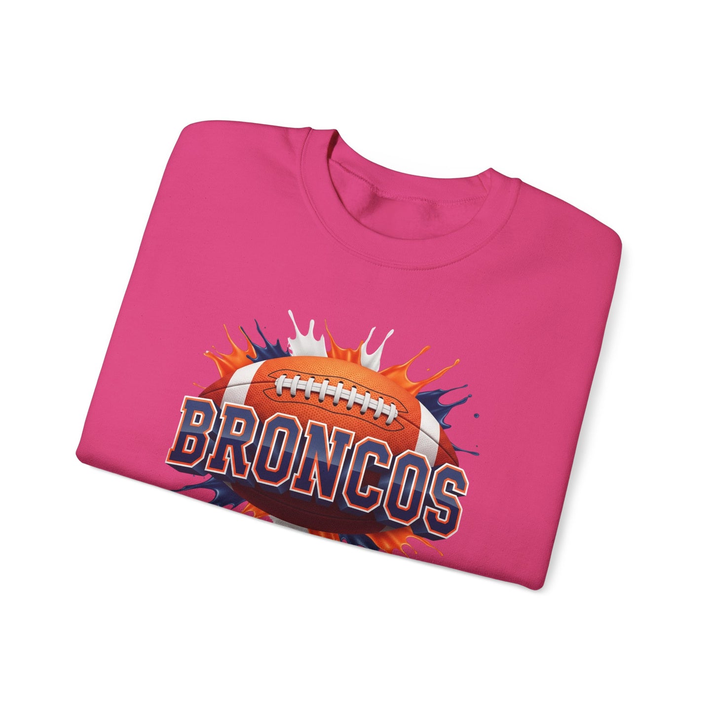 Denver Football Sweatshirt, Denver Team Sweatshirt, Football Gift for Denver Fans, Game Day Sports Fan Football Apparel