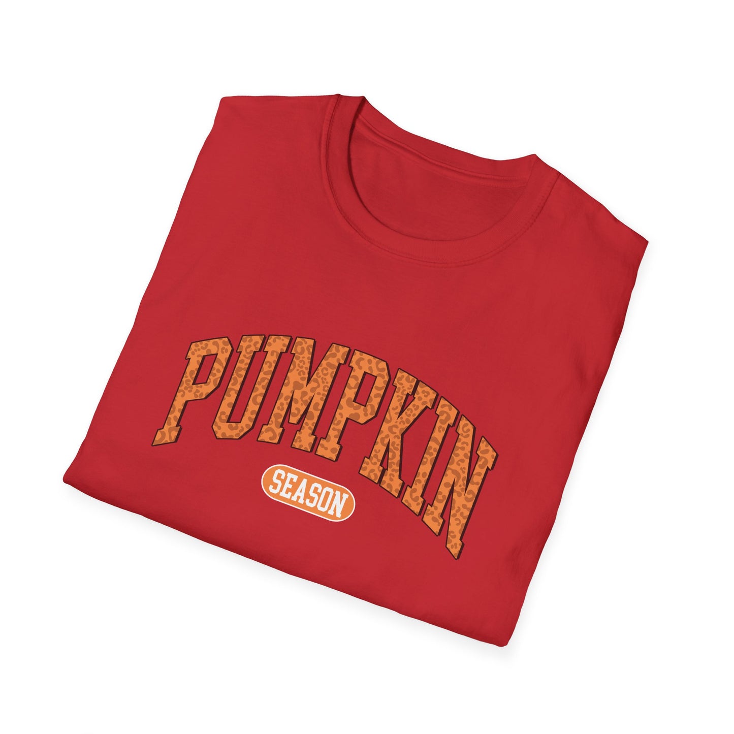 Pumpkin Season Fall T-Shirt - Cute Women's Autumn Tee, Thanksgiving Shirt, Pumpkin Thanksgiving Tee, Cozy Fall Tee for Her, Friendsgiving