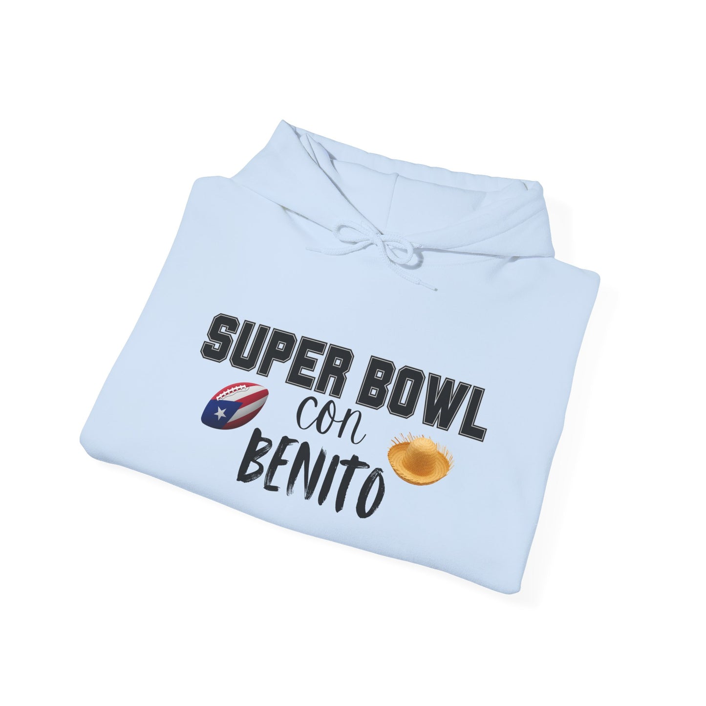 Benito Bowl Halftime Shirt 2026 Hoodie, Benito Bowl Hooded Sweatshirt, Football Fan Gift, Puerto Rico Heritage Hoodie, Boriqua Pride Gift