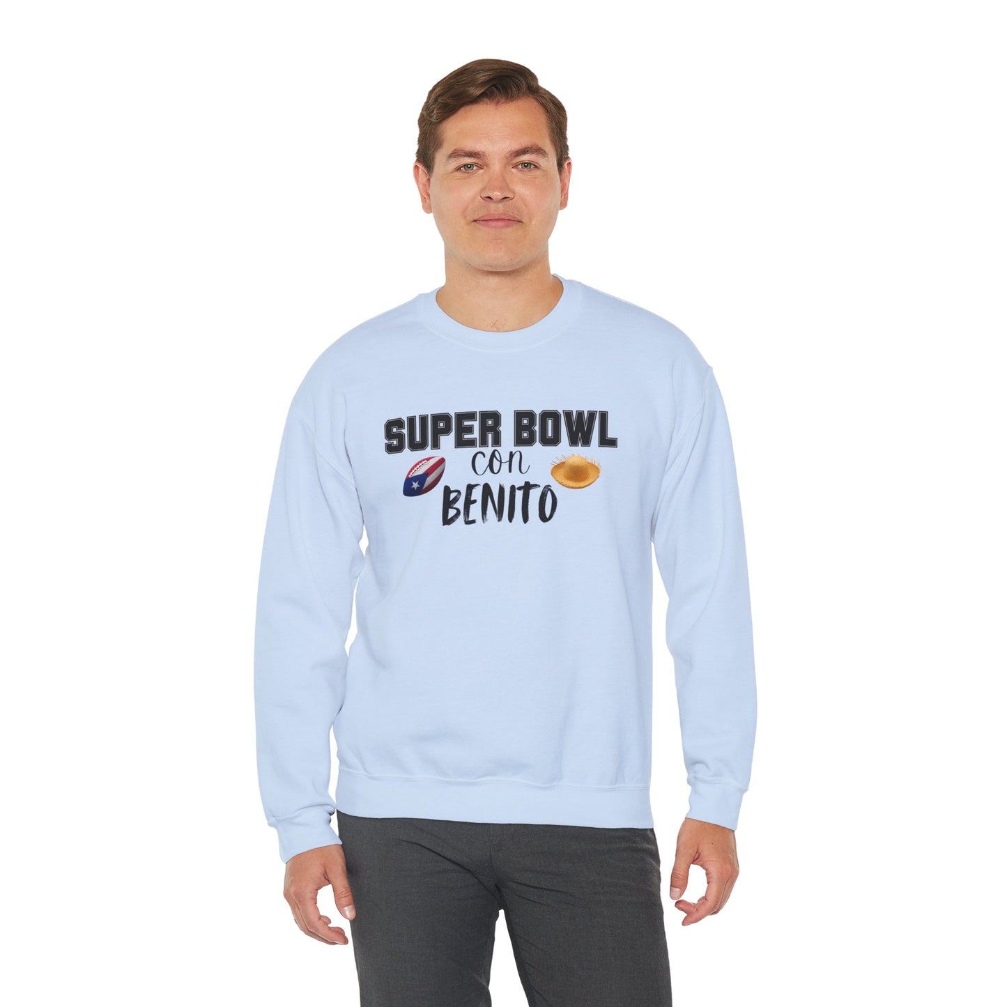 Benito Bowl Halftime 2026 Sweatshirt, Benito Bowl Shirt, Football Fan Gift, Puerto Rico Heritage Sweatshirt, Boriqua Pride Gift
