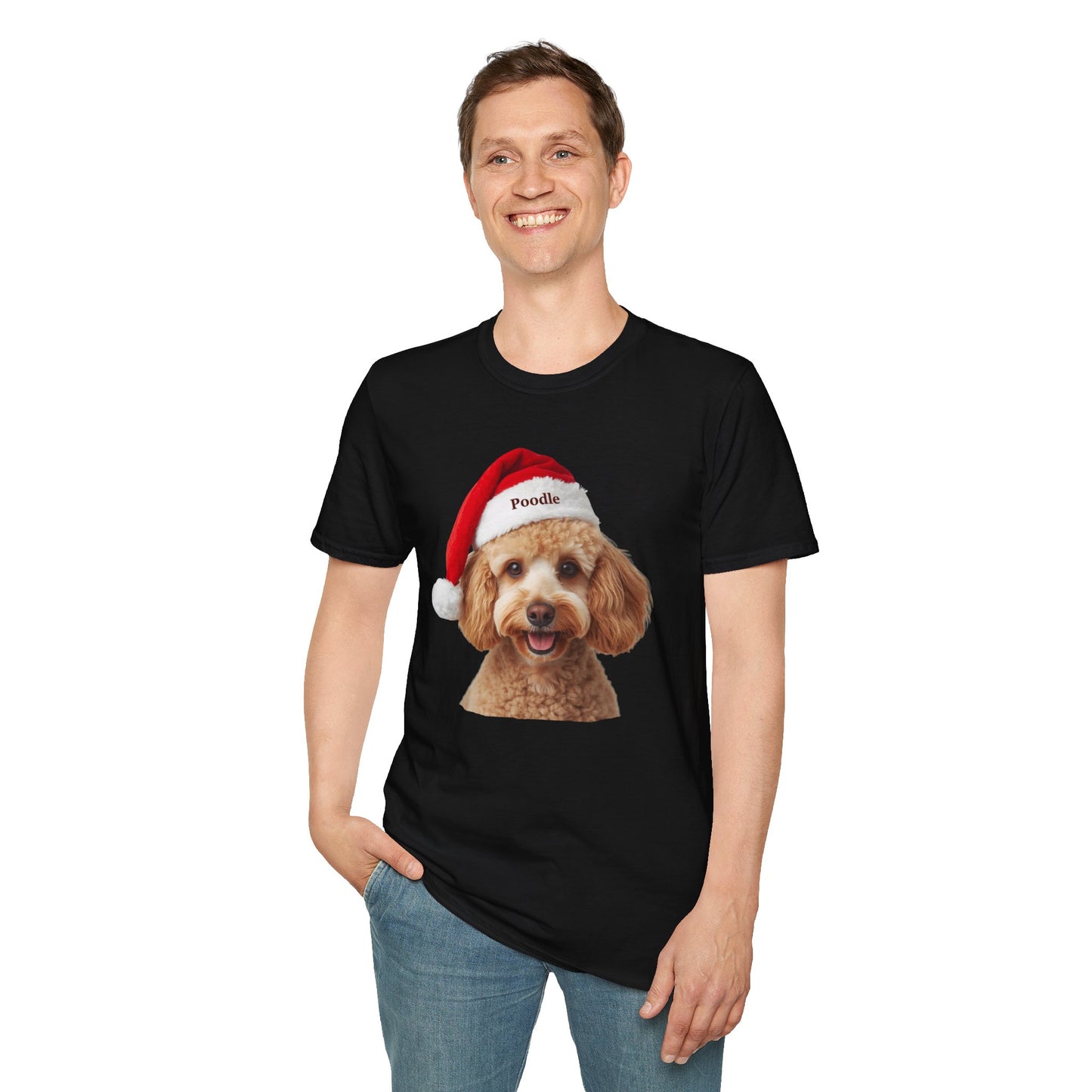 Poodle Dog Portrait Shirt – Poodle Dog Lover Gift, Cute Dog Mom Tee, Dog Dad Shirt, Pet Breed Apparel
