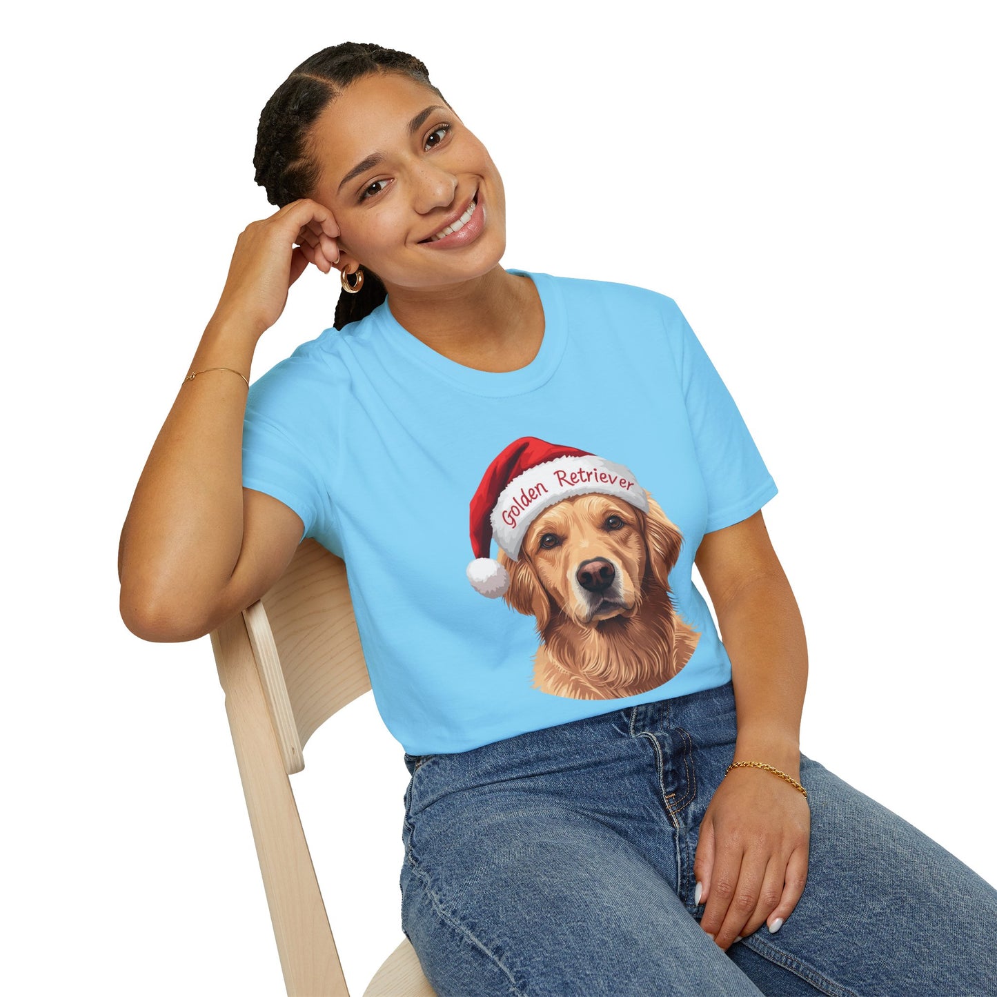 Golden Retriever Dog Portrait Shirt – Lab Dog Lover Gift, Cute Dog Mom Tee, Dog Dad Shirt, Pet Breed Apparel