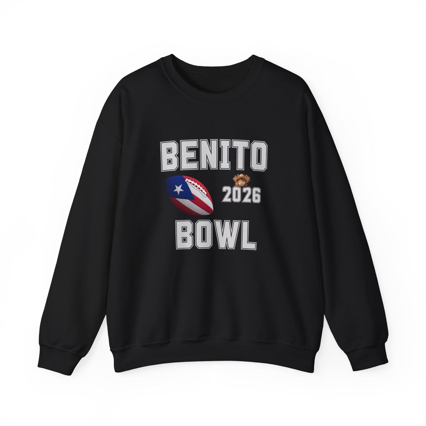 Benito Bowl Halftime 2026 Sweatshirt, Benito Bowl Shirt, Football Fan Gift, Puerto Rico Heritage Sweatshirt, Boriqua Pride Gift
