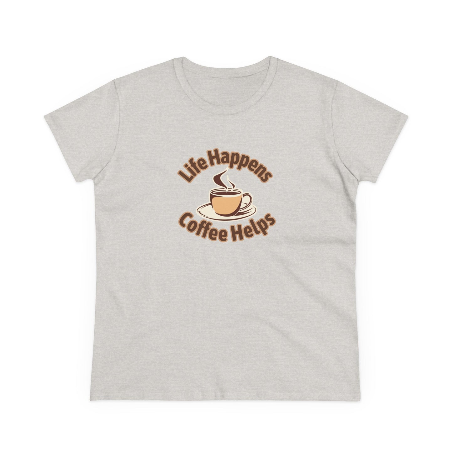 Life Happens Coffee Helps Shirt, Funny Coffee Shirt, Mother's Day Gift, Coffee Lover Gift, Mom Gift, Coffee Drinker Gift, Mother Gift