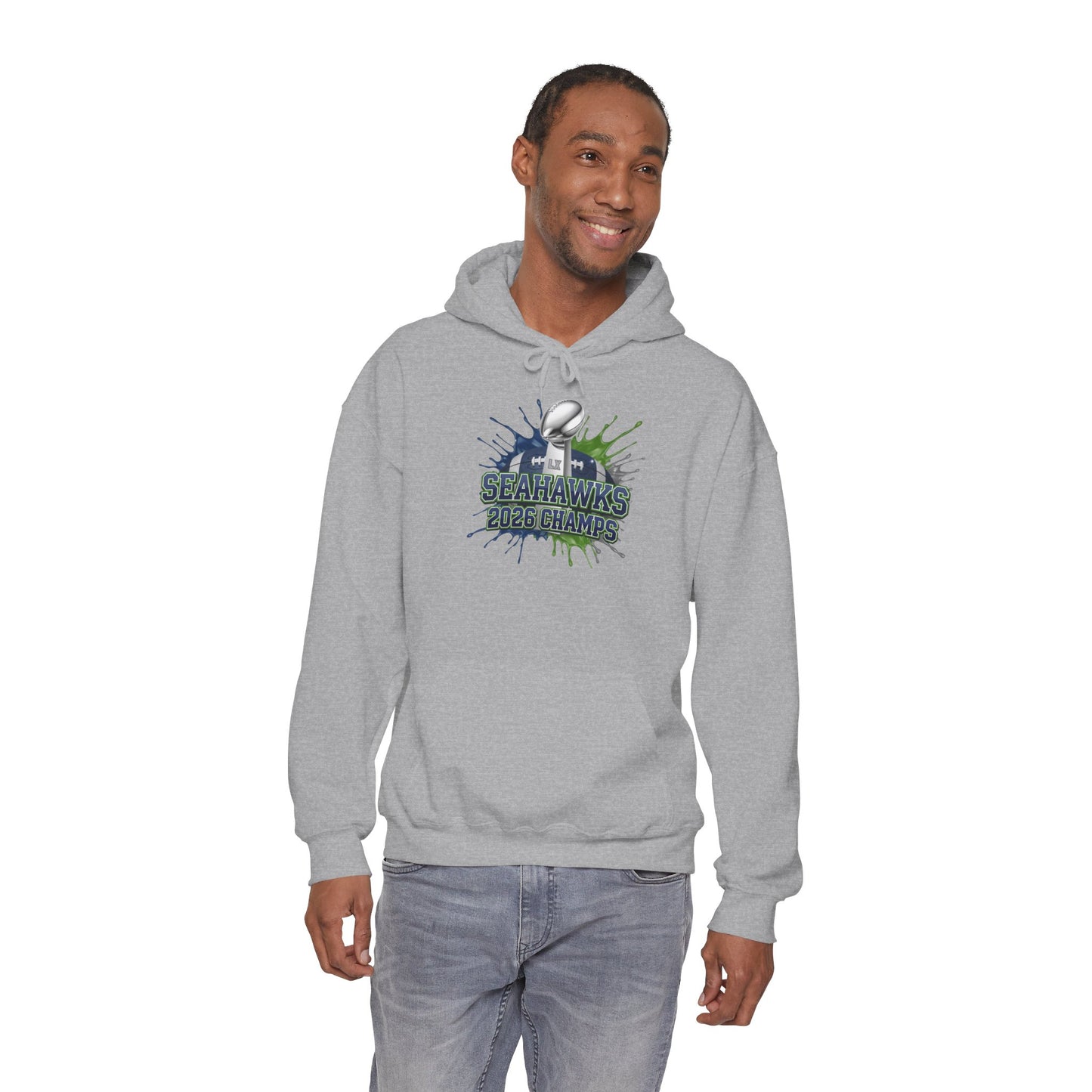 Seahawks 2026 Champions Hoodie – Seahawks Football 12s Fan Hoodie, 2026 football Champs, Football Gift