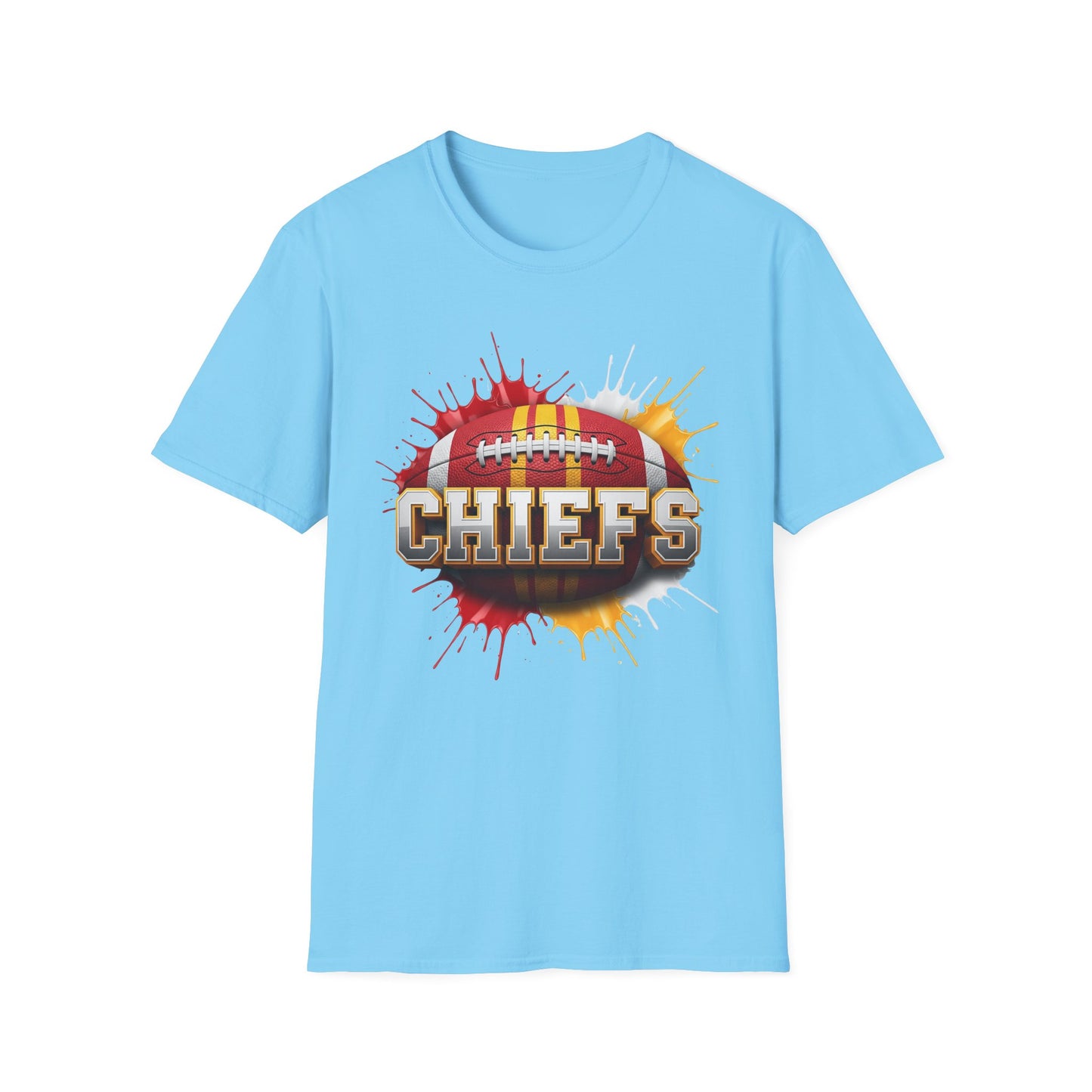 Kansas City Football Unisex T-Shirt, Kansas City Team Tee, Football Gift for Kansas City Fans, Game Day Shirt, Sports Fan Apparel Tee