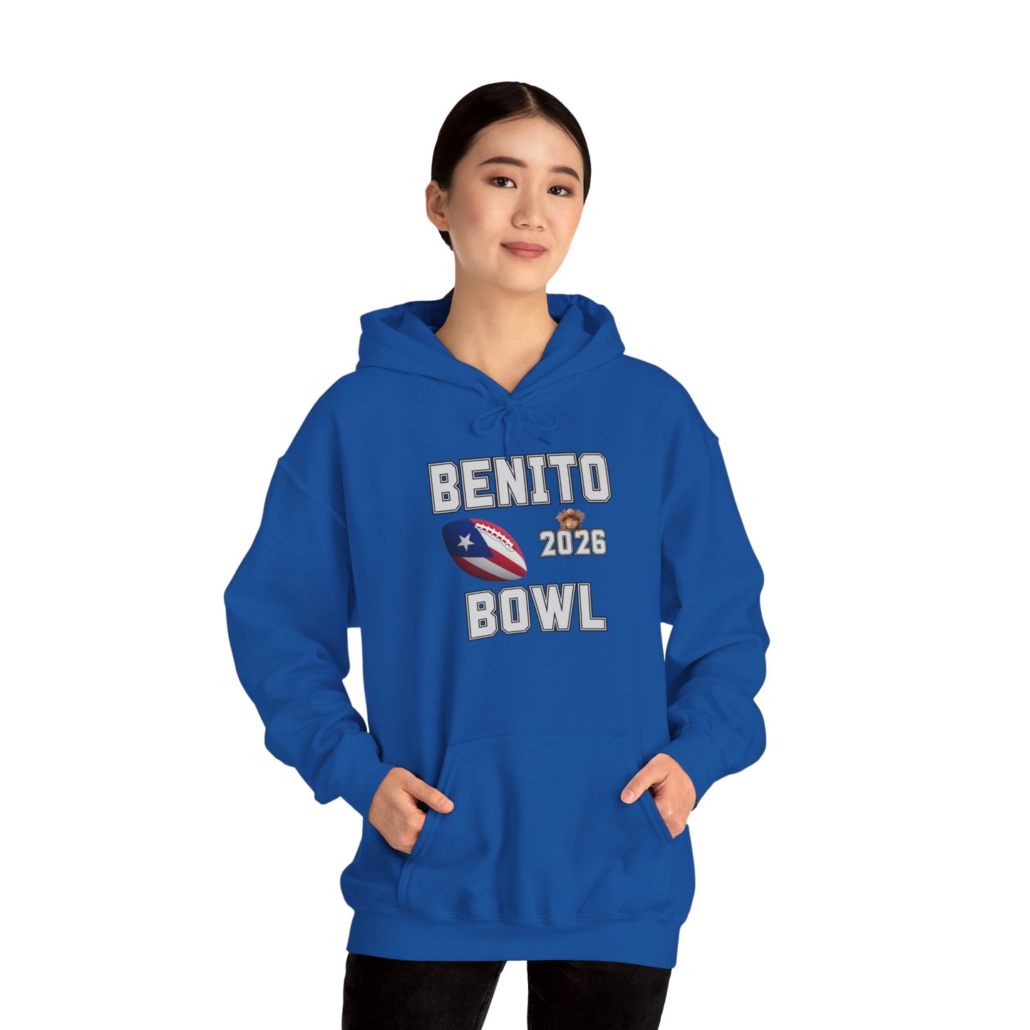 Benito Bowl Halftime Shirt 2026 Hoodie, Benito Bowl Hooded Sweatshirt, Football Fan Gift, Puerto Rico Heritage Hoodie, Boriqua Pride Gift