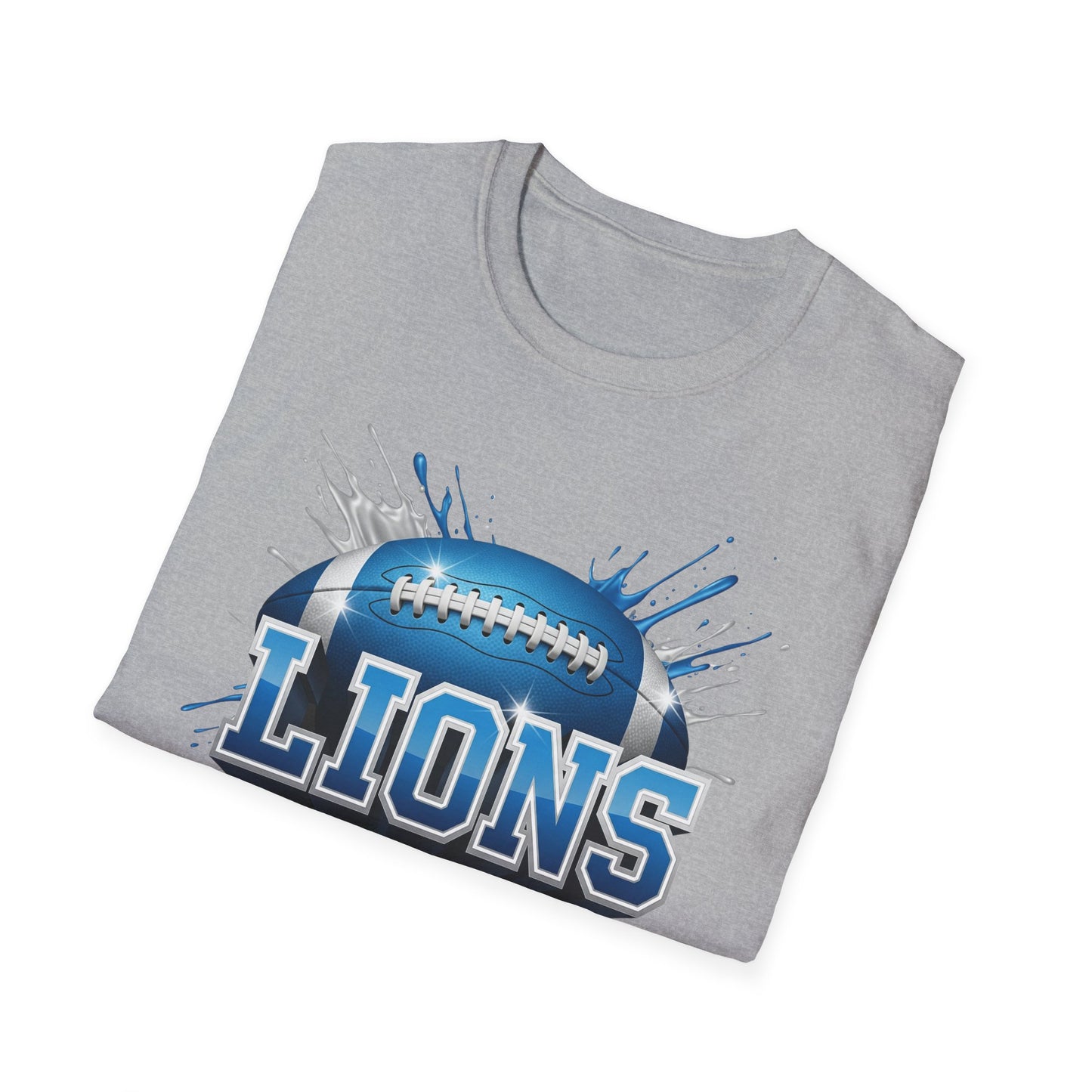 Detroit Football Unisex T-Shirt, Detroit Team Tee, Football Gift for Detroit Fans, Game Day Shirt, Sports Fan Apparel, Football Tee