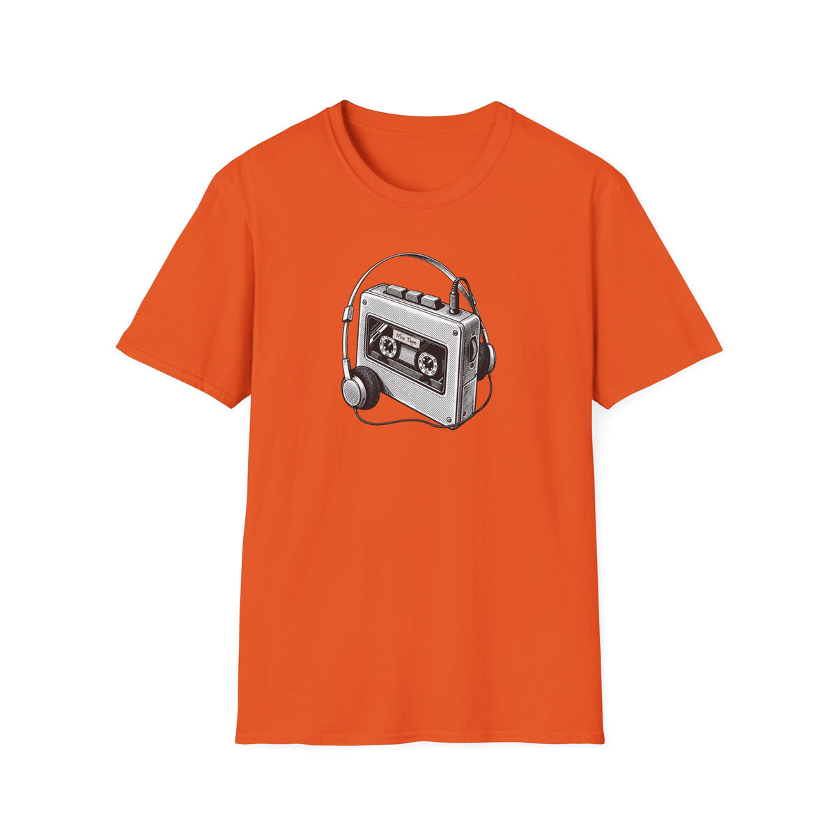 Cassette Tape Shirt, Retro Cassette Player T-Shirt, Mixtape Tee, Vintage Audio Shirt, Music Lover Gift