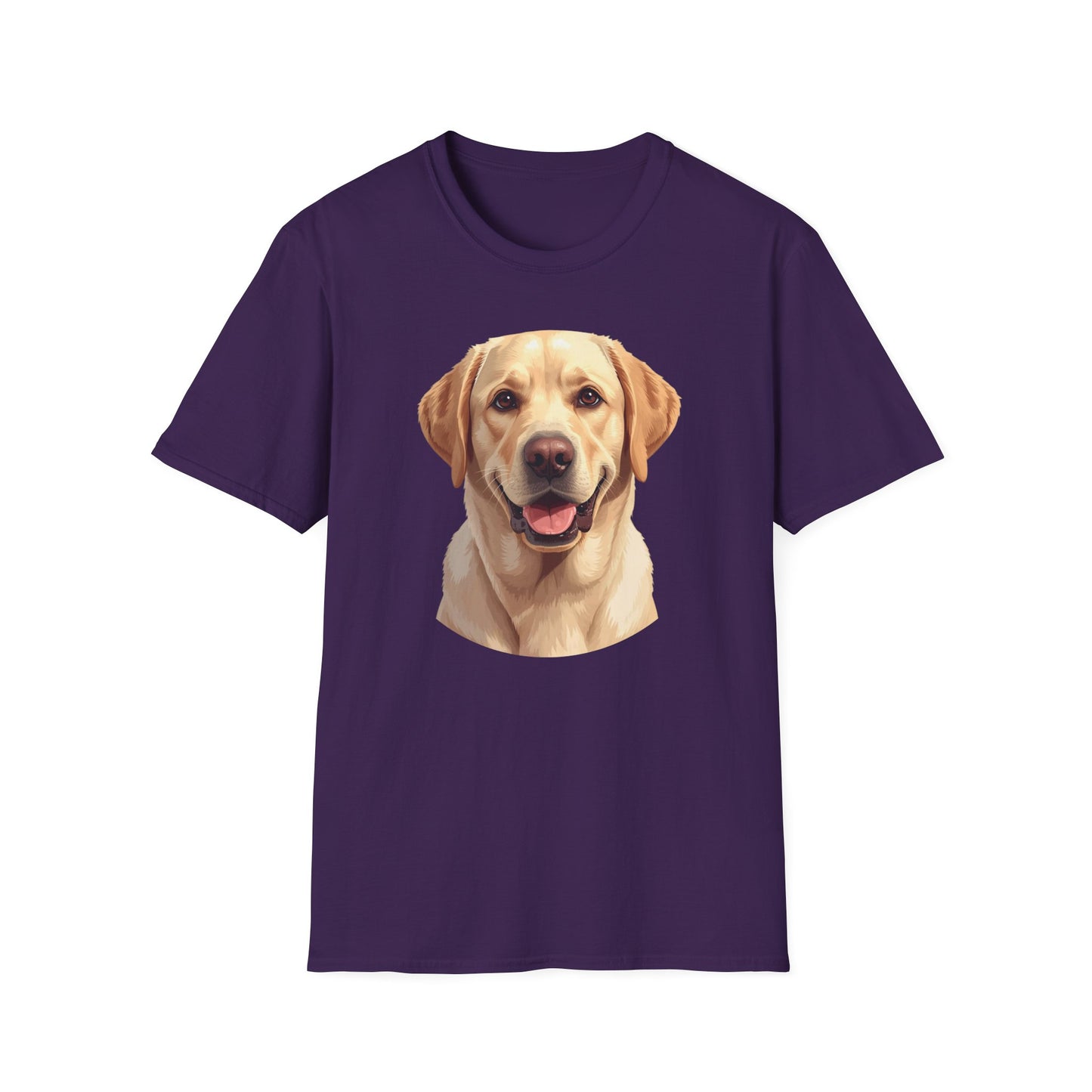 Labrador Retriever Dog Portrait Shirt – Lab Dog Lover Gift, Cute Dog Mom Tee, Dog Dad Shirt, Pet Breed Apparel