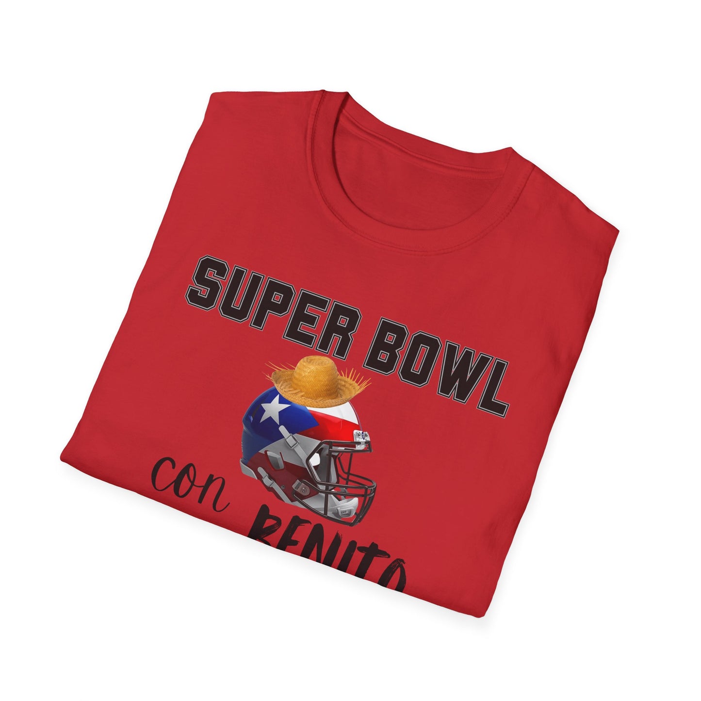 Benito Bowl Halftime Helmet Shirt 2026 T-Shirt, Benito Bowl Shirt, Football Fan Gift, Benito Tee, Puerto Rico Heritage Boriqua Pride Gift