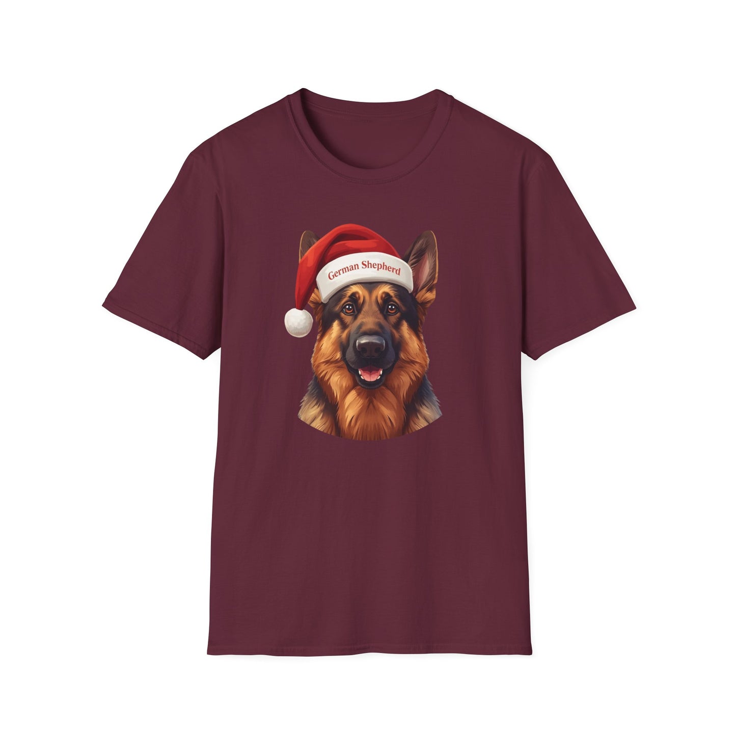 German Shepherd Dog Portrait Shirt – German Shepherd Dog Lover Gift, Cute Dog Mom Tee, Dog Dad Shirt, Pet Breed Apparel