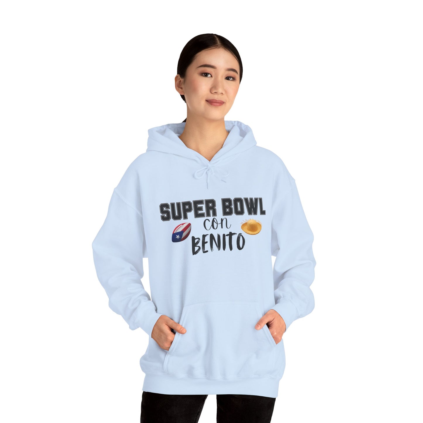 Benito Bowl Halftime Shirt 2026 Hoodie, Benito Bowl Hooded Sweatshirt, Football Fan Gift, Puerto Rico Heritage Hoodie, Boriqua Pride Gift