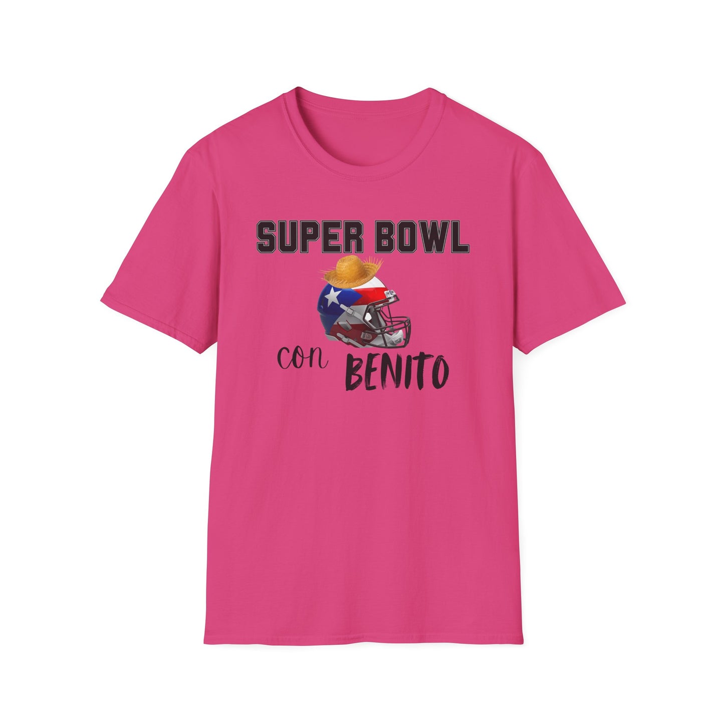 Benito Bowl Halftime Helmet Shirt 2026 T-Shirt, Benito Bowl Shirt, Football Fan Gift, Benito Tee, Puerto Rico Heritage Boriqua Pride Gift