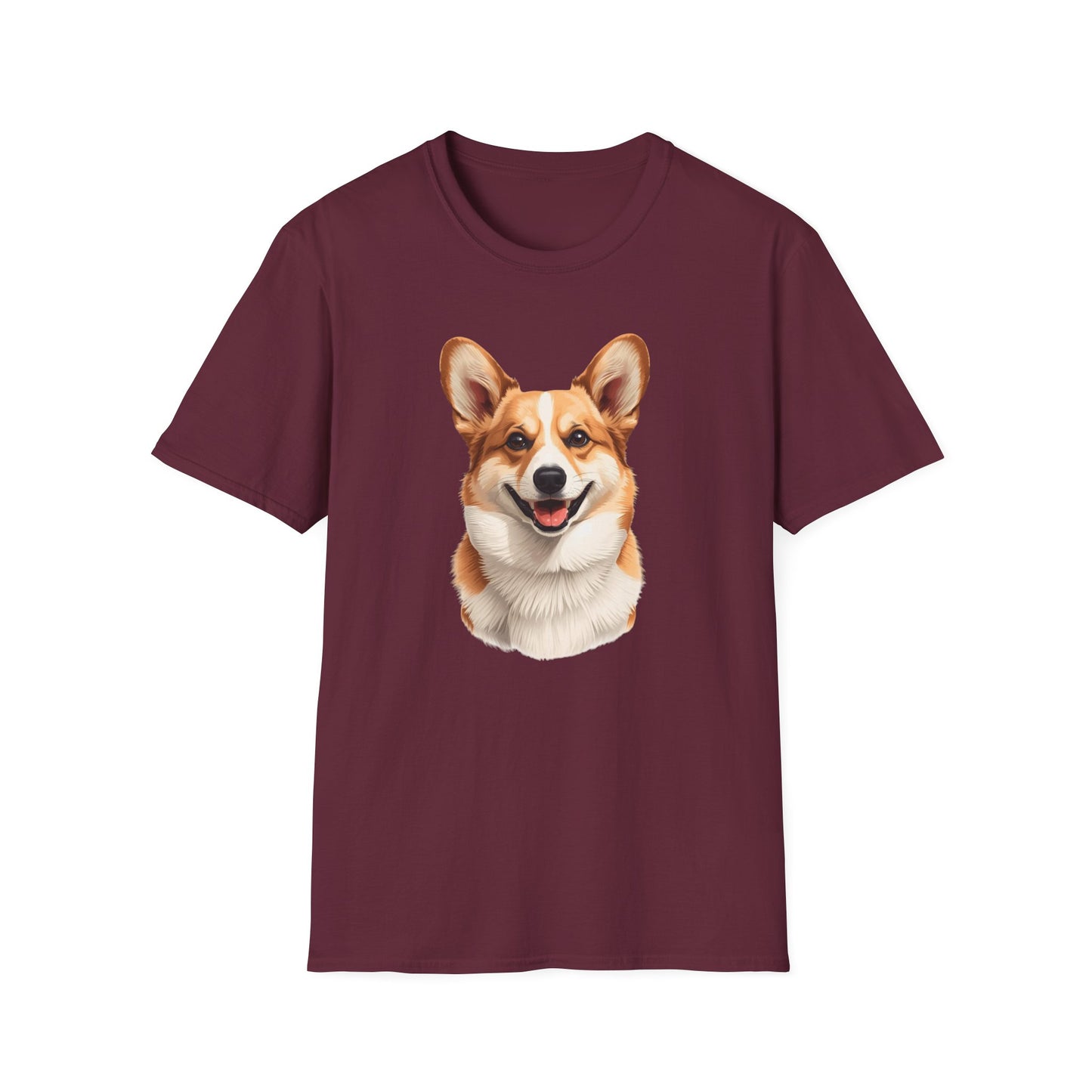 Corgi Dog Portrait Shirt – Corgi Dog Lover Gift, Cute Dog Mom Tee, Dog Dad Shirt, Pet Breed Apparel