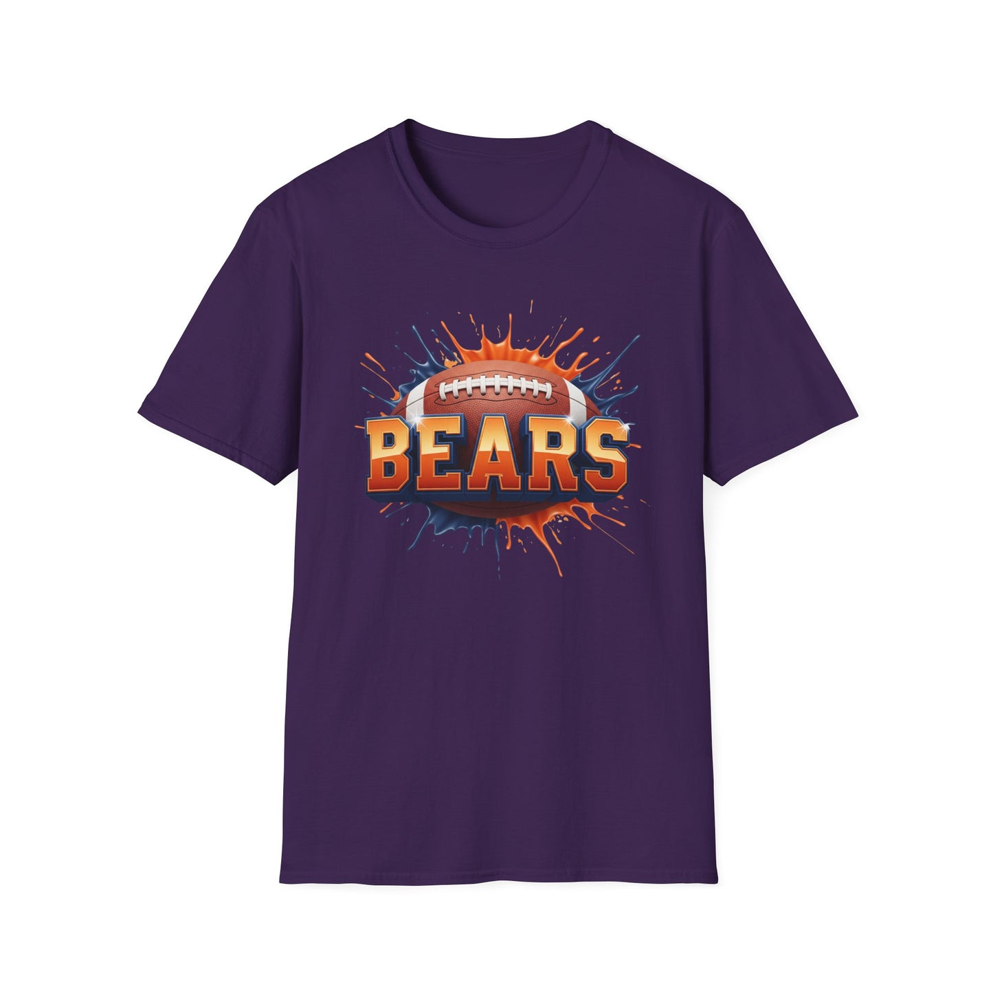 Chicago Football Unisex T-Shirt, Chicago Team Tee, Football Gift for Chicago Fans, Game Day Shirt, Sports Fan Apparel, Football Tee