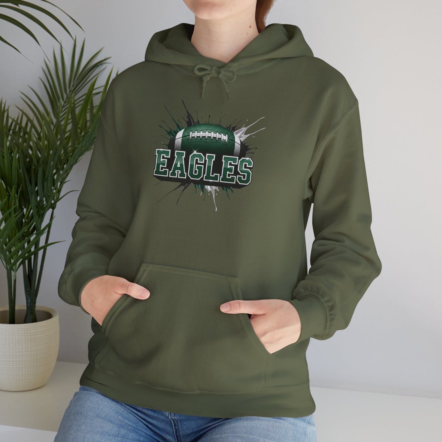 Philadelphia Football Hoodie, Philadelphia Team Hoodie, Football Gift for Philadelphia Fans, Game Day Sports Fan Apparel, Football Fan Gift