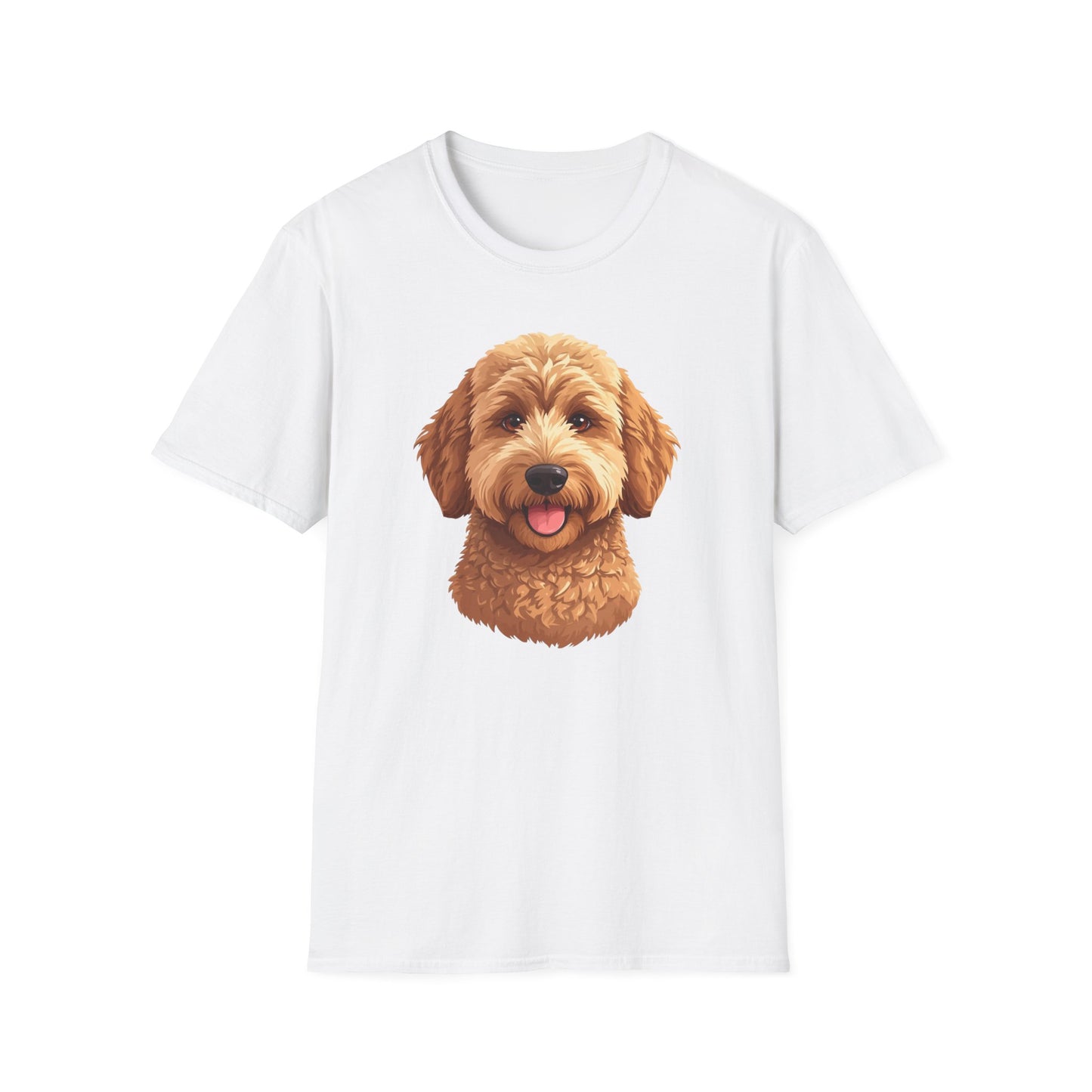 Goldendoodle Dog Portrait Shirt – Goldendoodle Dog Lover Gift, Cute Dog Mom Tee, Dog Dad Shirt, Pet Breed Apparel