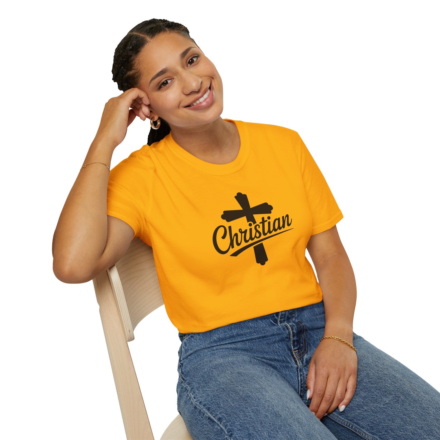 Christian Cross T-Shirt – Faith-Based Religious Tee for Men & Women, Inspirational Christian Apparel