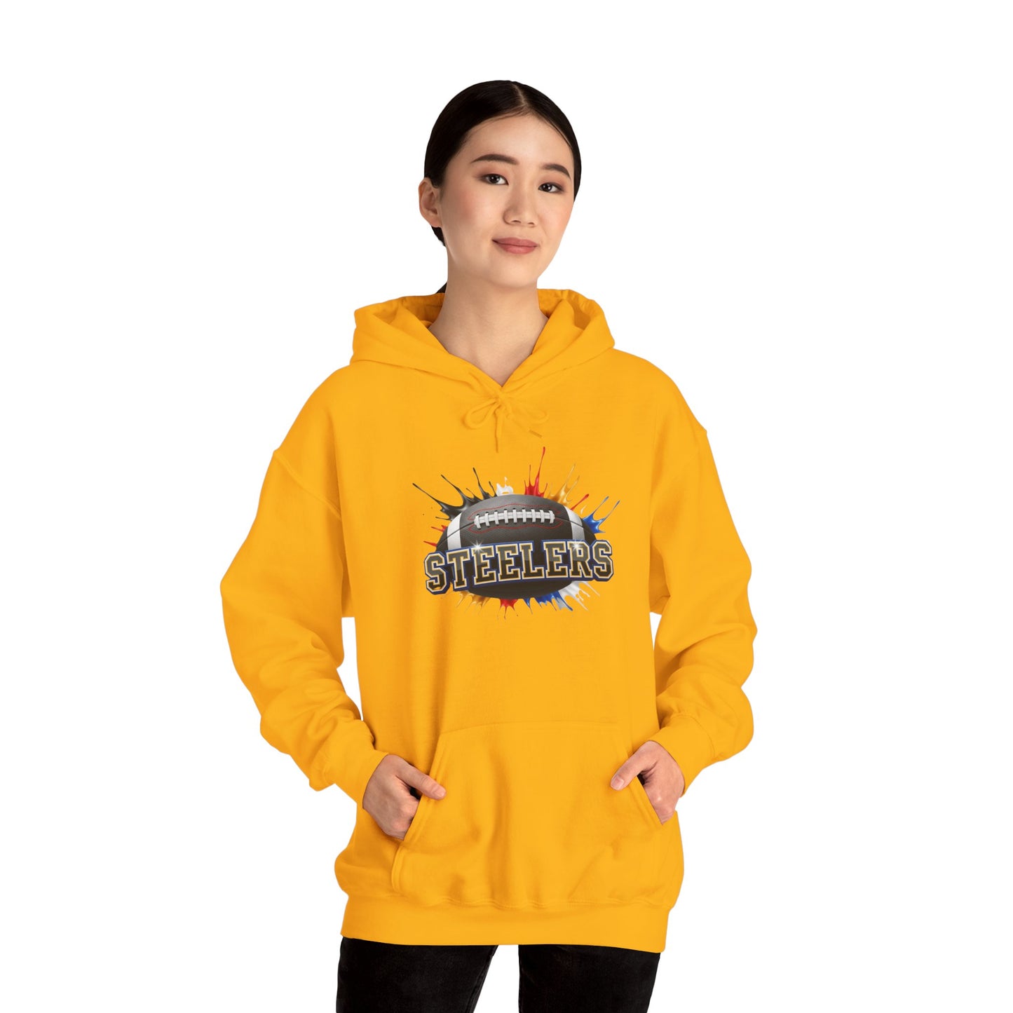 Pittsburgh Football Hoodie, Pittsburgh Team Hoodie, Football Gift for Pittsburgh Fans, Game Day Sports Fan Apparel, Football Fan Gift