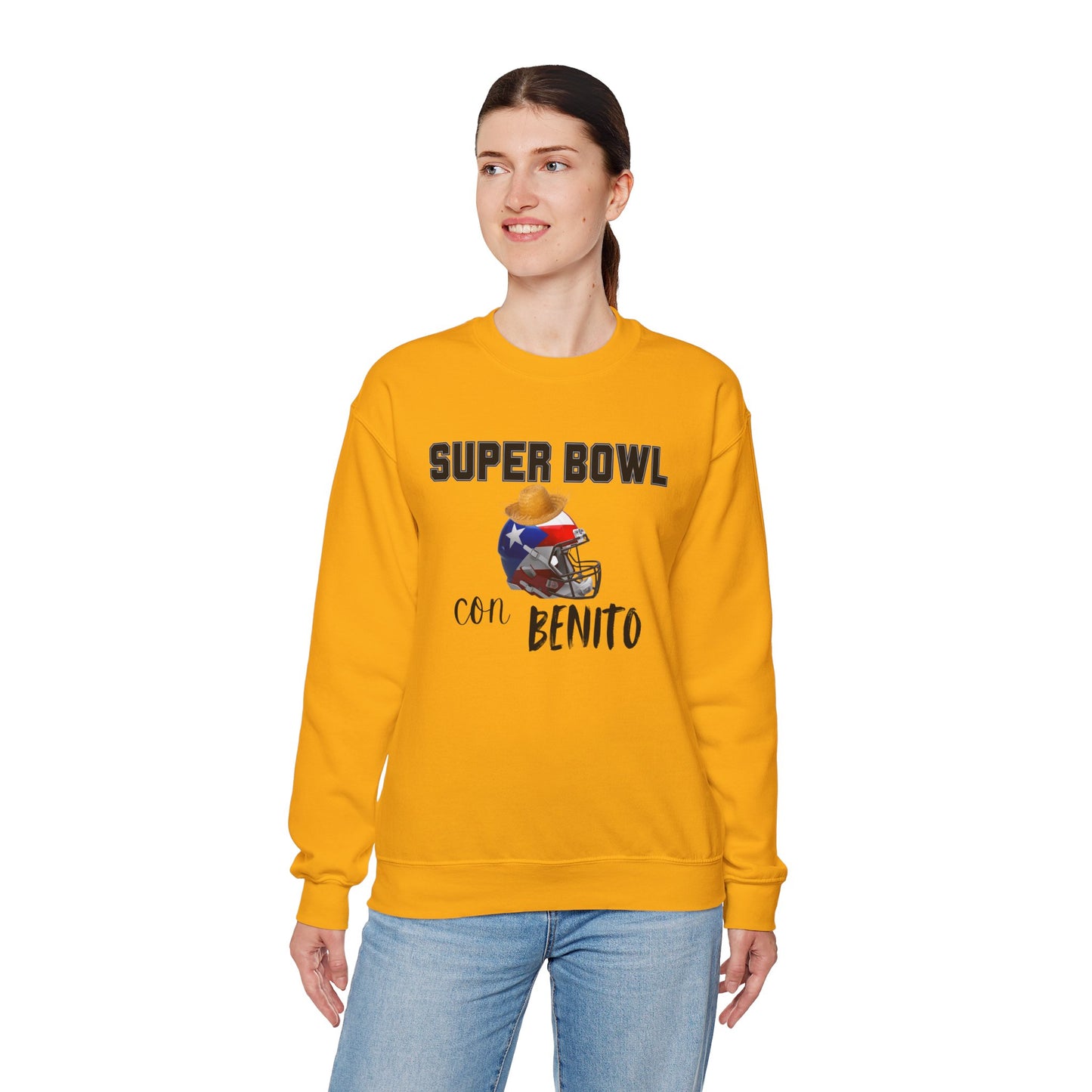 Benito Bowl Halftime 2026 Sweatshirt, Benito Bowl Shirt, Football Fan Gift, Puerto Rico Heritage Sweatshirt, Boriqua Pride Gift