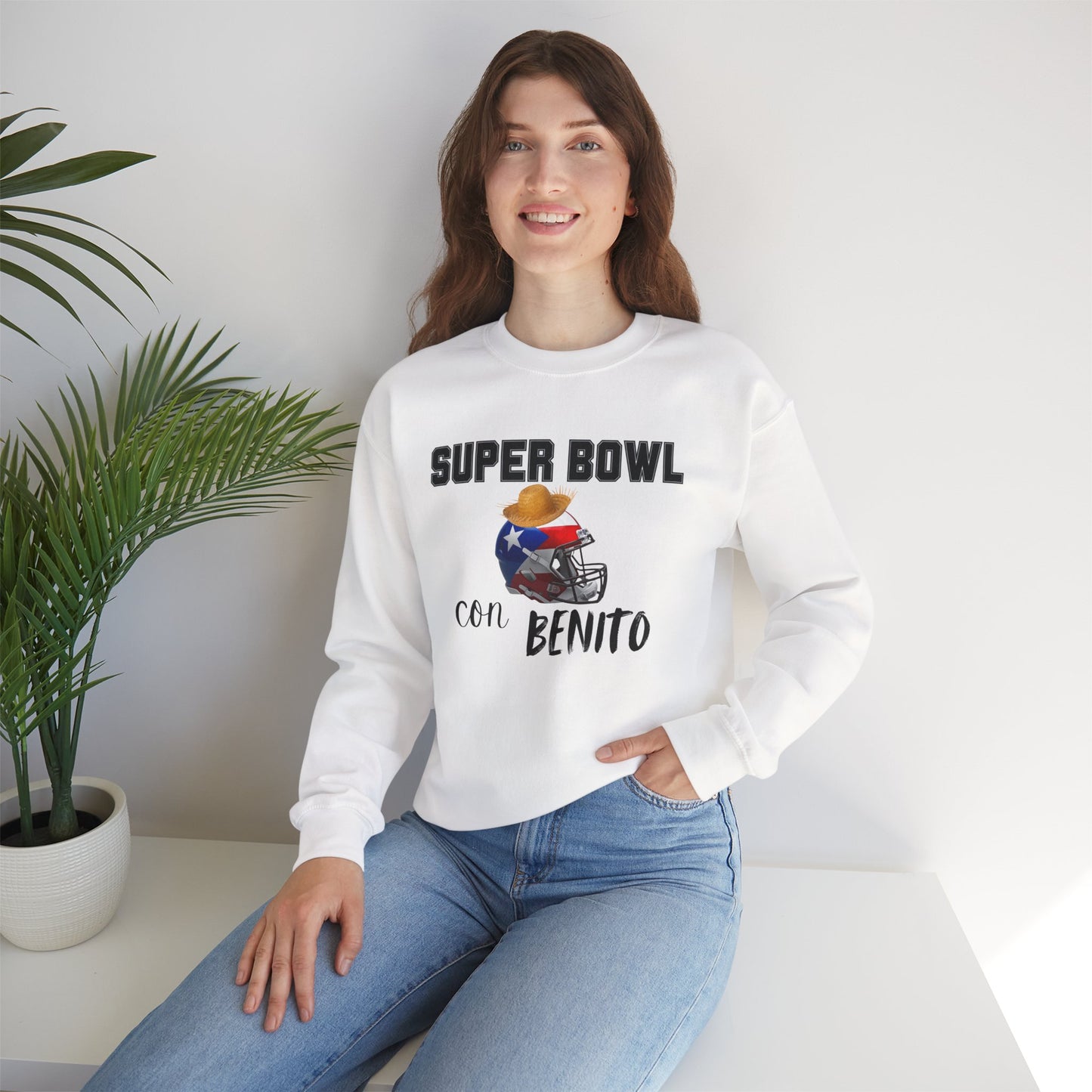 Benito Bowl Halftime 2026 Sweatshirt, Benito Bowl Shirt, Football Fan Gift, Puerto Rico Heritage Sweatshirt, Boriqua Pride Gift