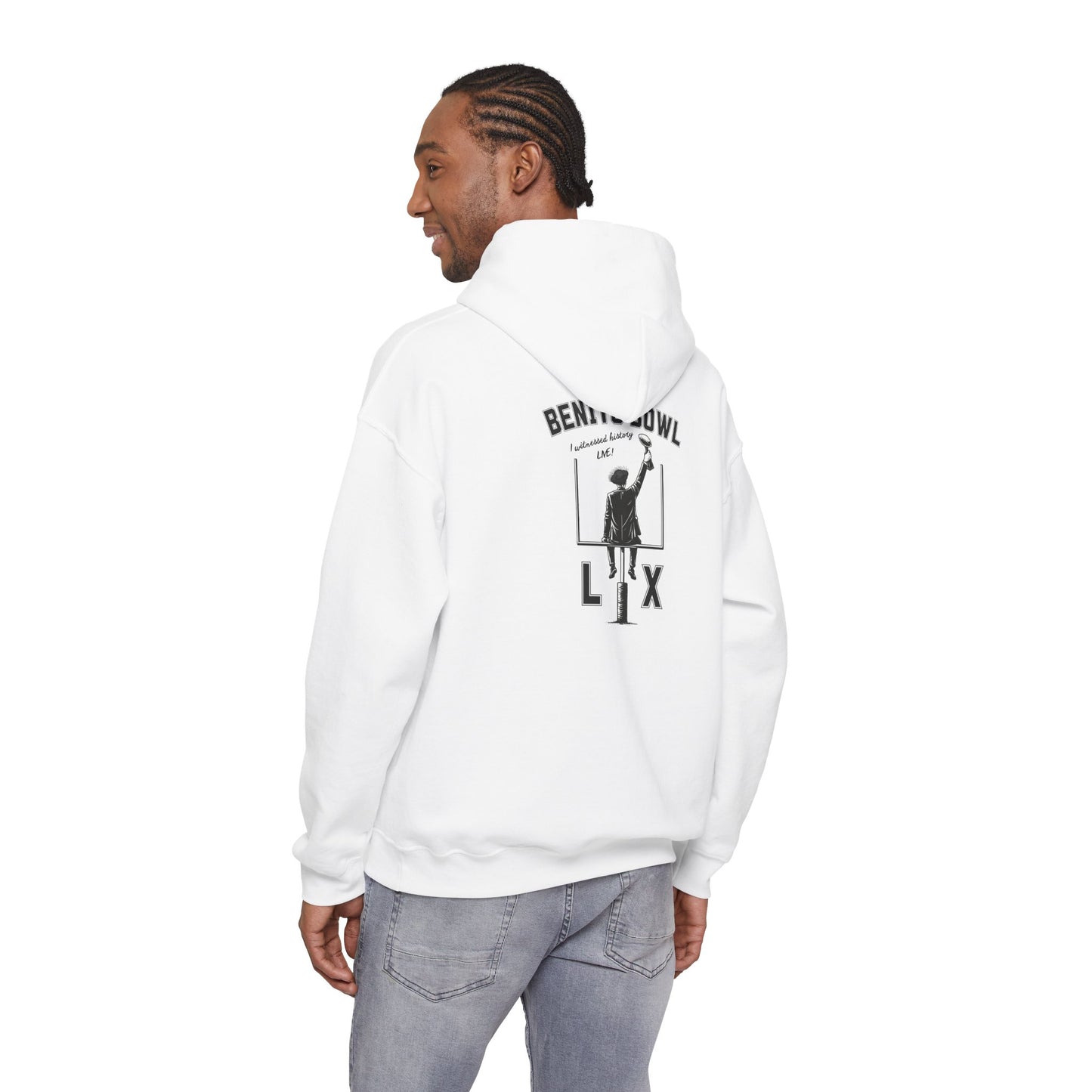 Benito Bowl Witnessed History Live LX Halftime Hoodie, Football Fan Gift, Benito Hoodie, Puerto Rico Boricua Heritage