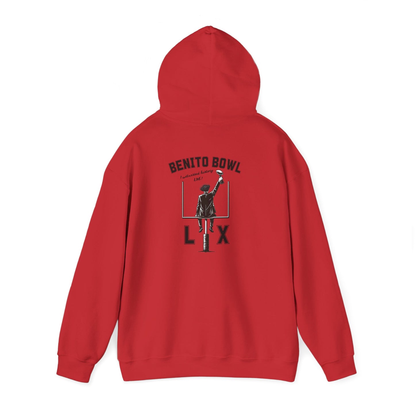 Benito Bowl Witnessed History Live LX Halftime Hoodie, Football Fan Gift, Benito Hoodie, Puerto Rico Boricua Heritage