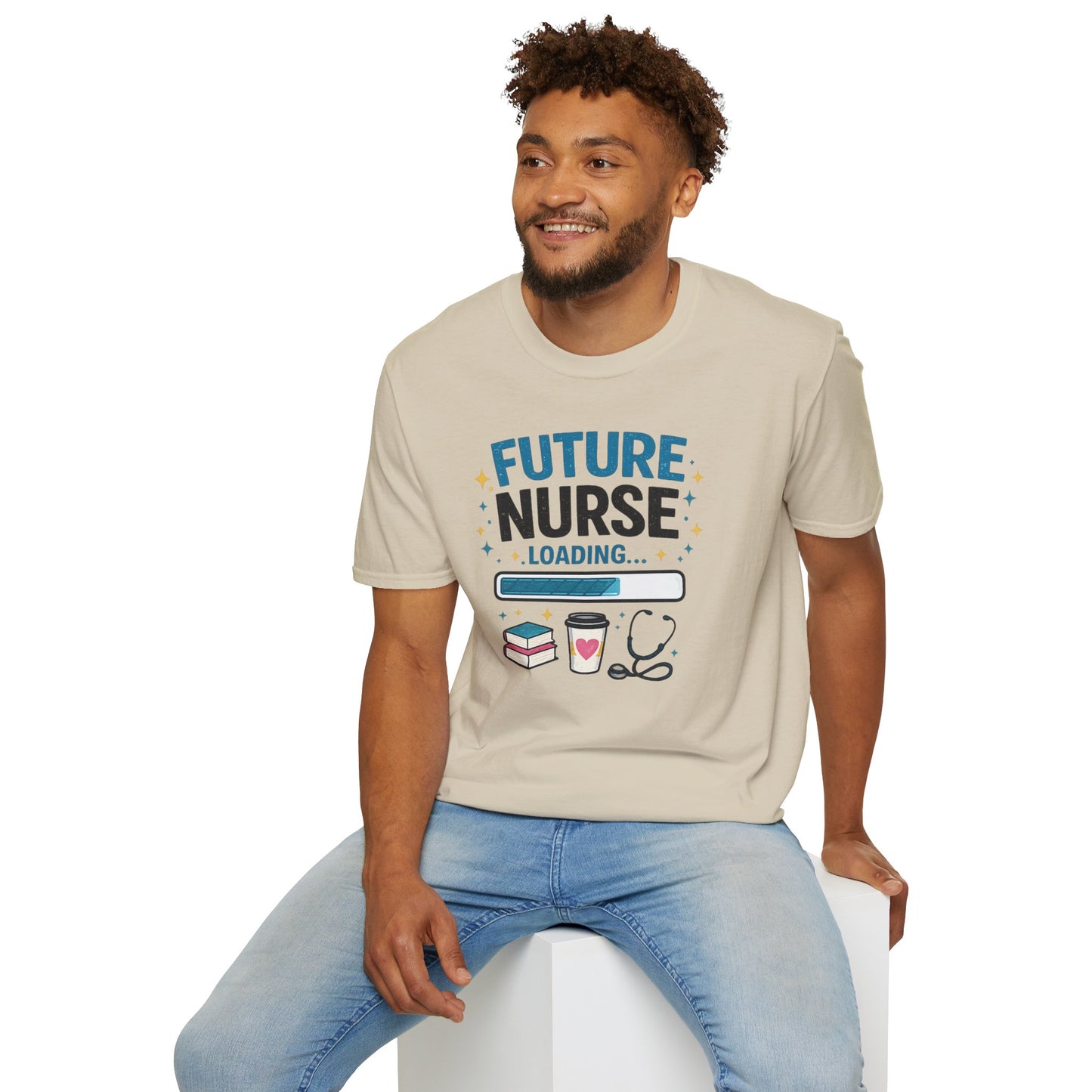 Future Nurse Loading Shirt – Funny Nursing Student T-Shirt, RN School Gift, Nursing School Graduation Tee, Nurse Student Gift Idea