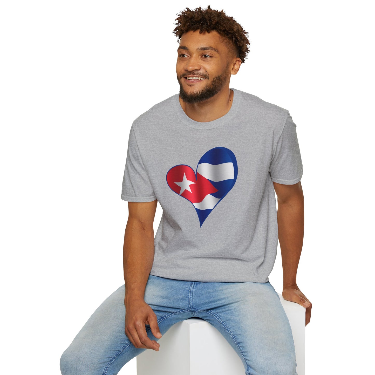 Cuba in my Heart T-Shirt, Cuba Shirt, Cuban Gift, Cuban Flag Shirt, Cubano Shirt, Cuban Flag shirt, Mother's Day Gift, Father's Day Gift